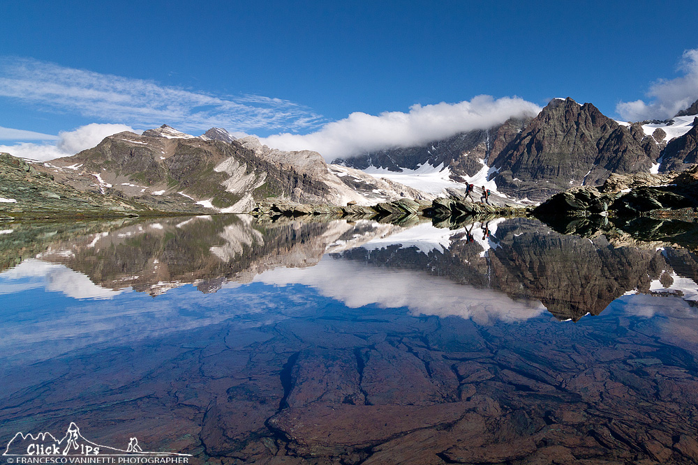Laghetto delle Forbici, Valle dello Scerscen