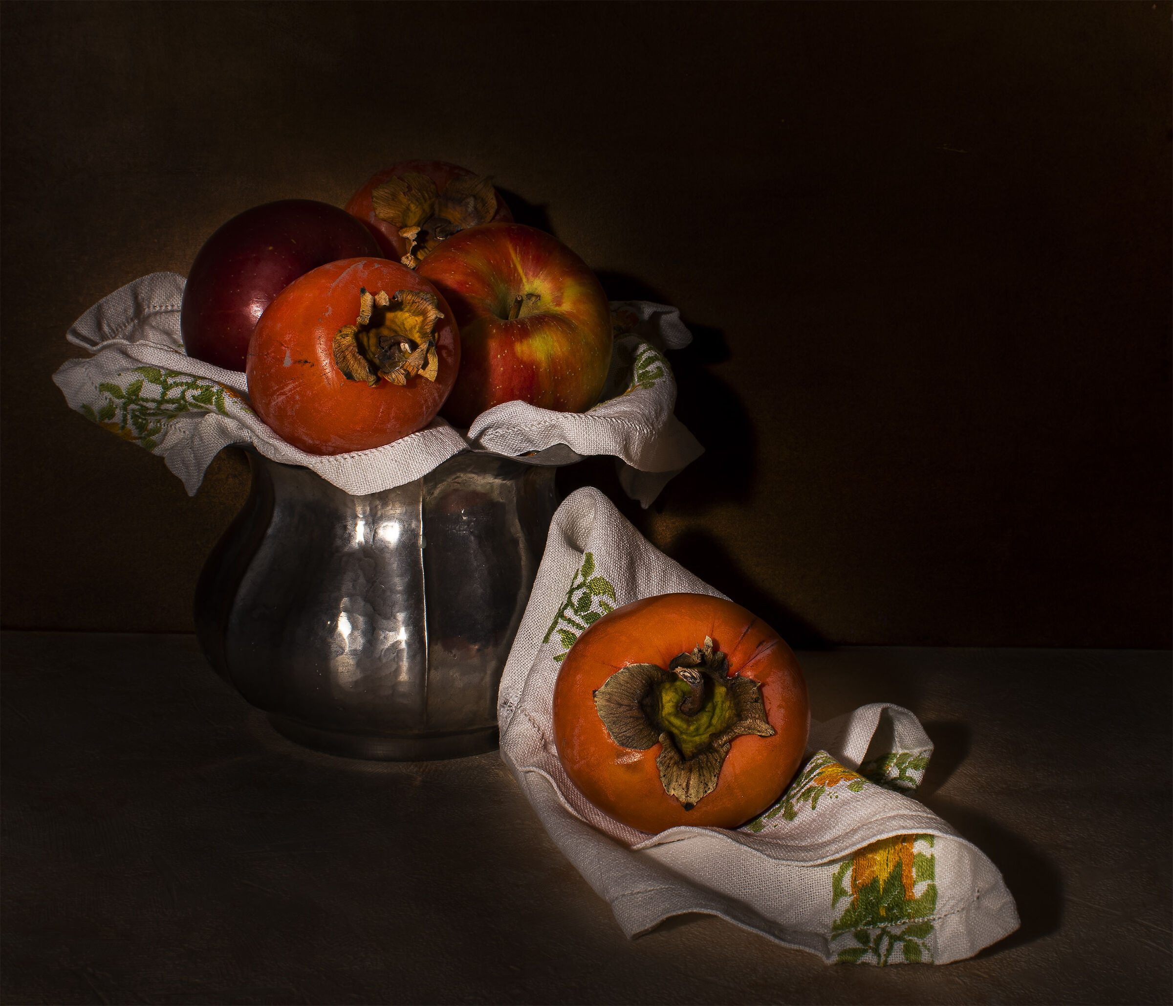 Composition with fruit