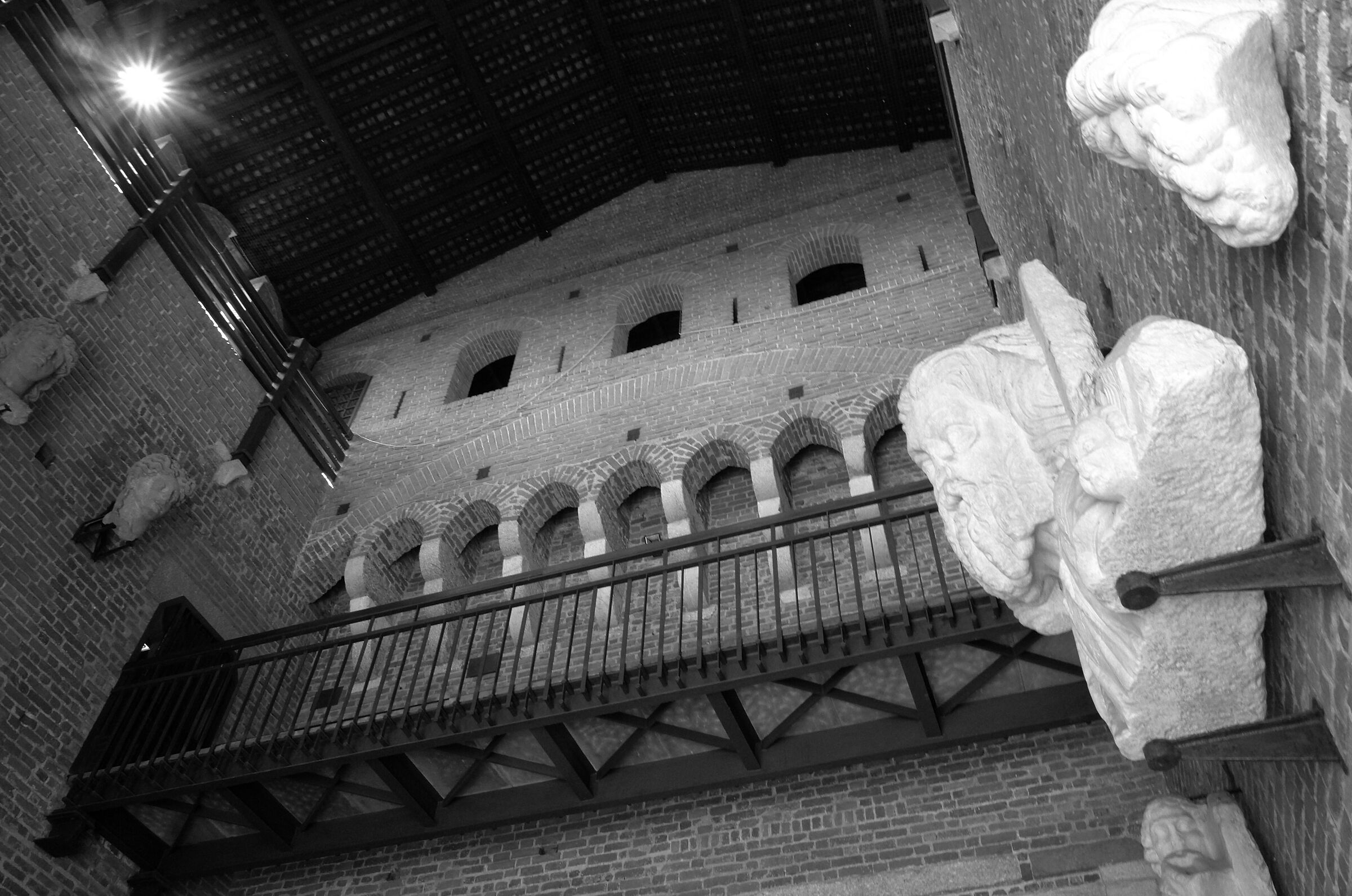 Camminamento nel torrione