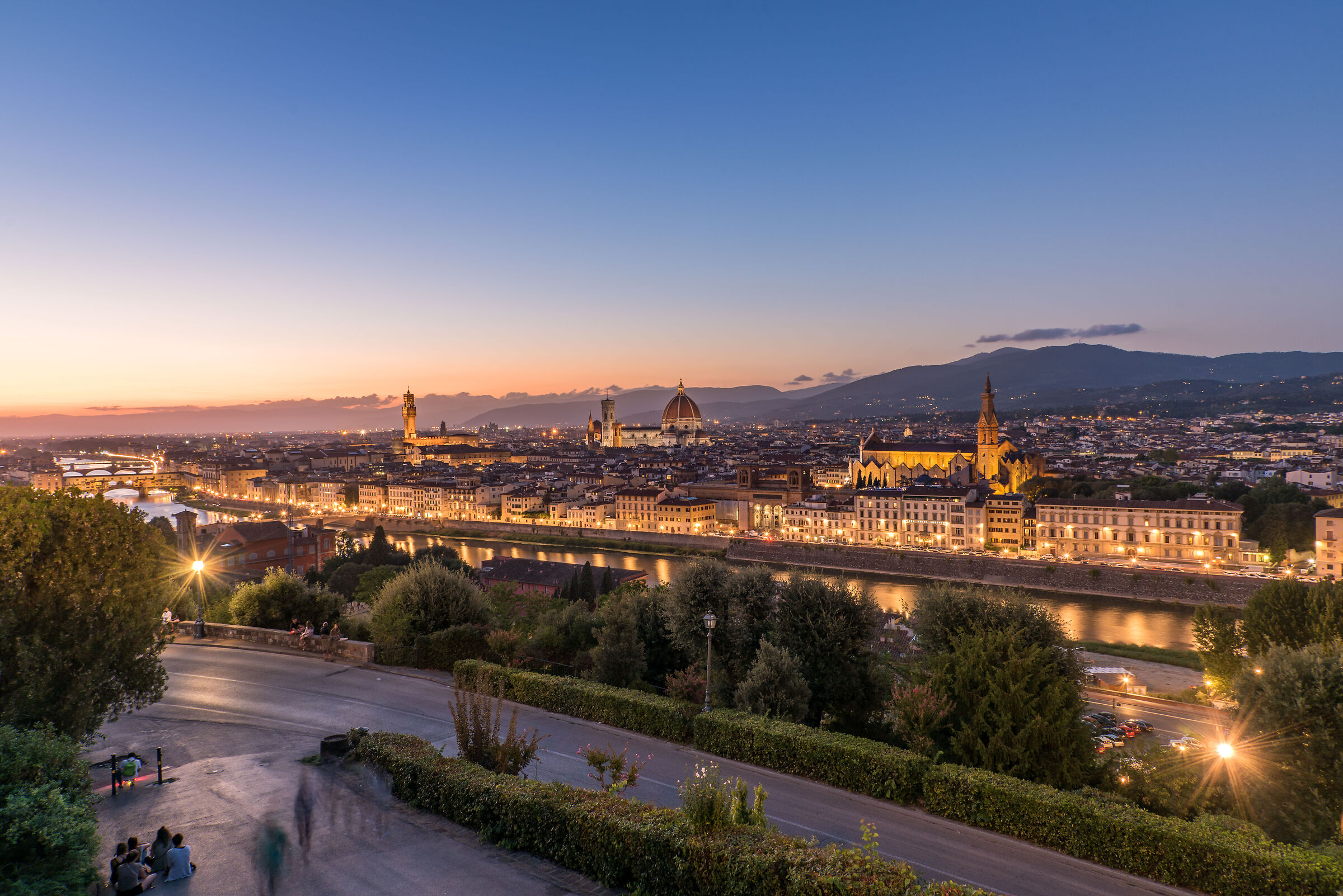 Firenze al tramonto