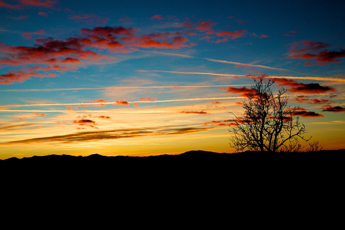 tramonto monte paderno