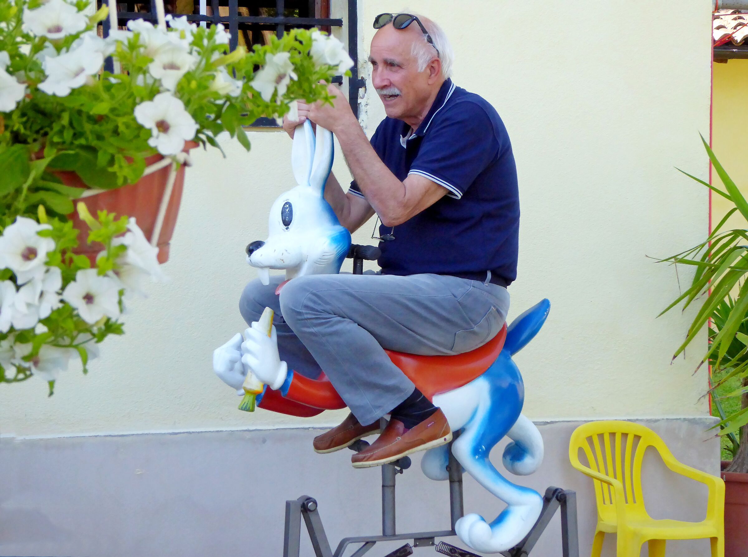 non si smette mai di essere bambini...