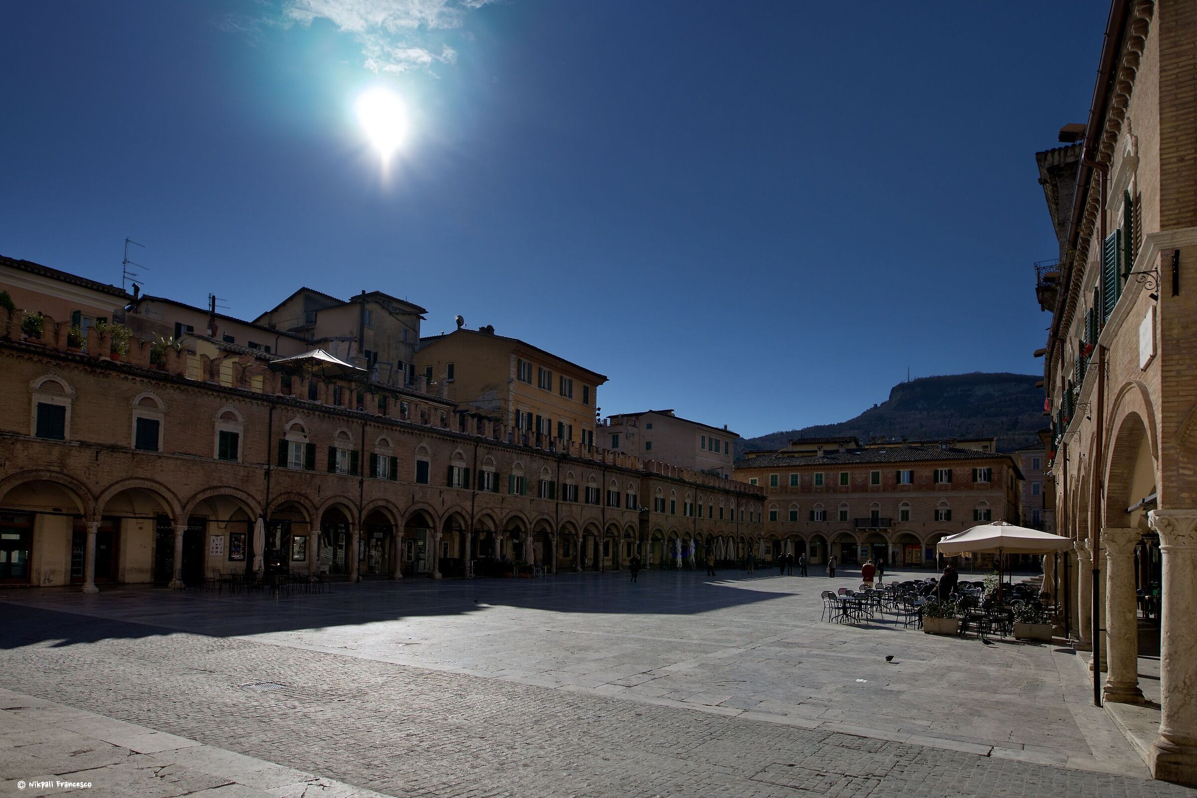 Piazza del Popolo of Ascoli Piceno