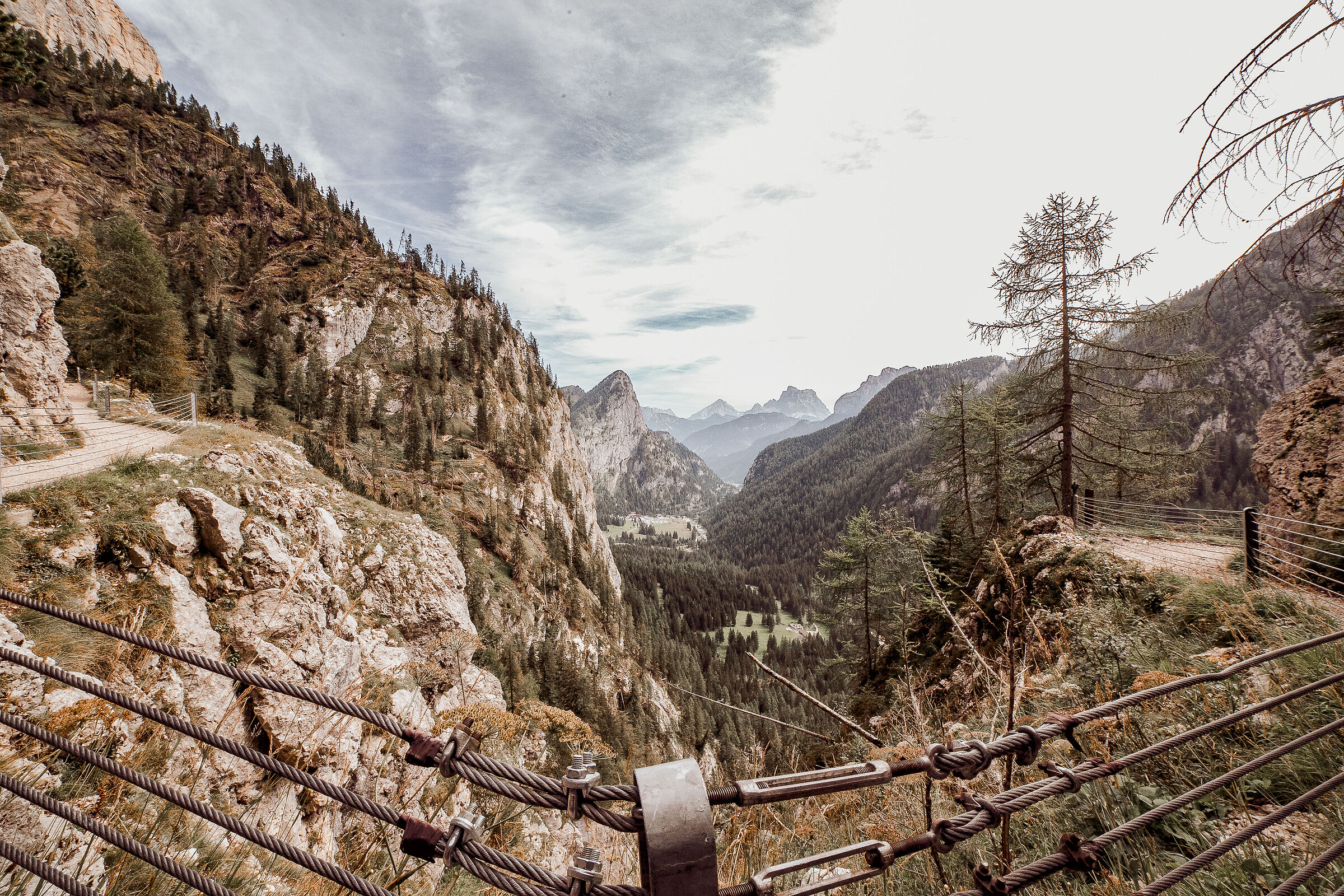 In viaggio verso la Malga Ombretta - Marmolada