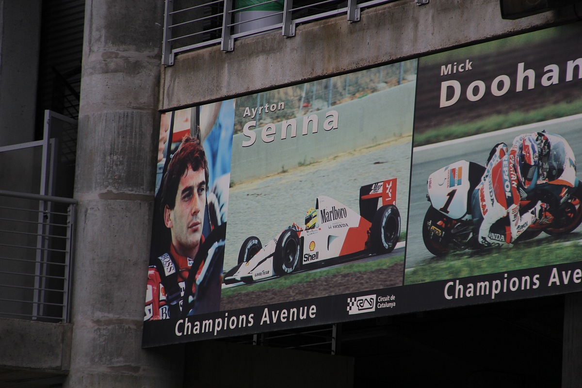 Champions Avenue - Ayrton Senna