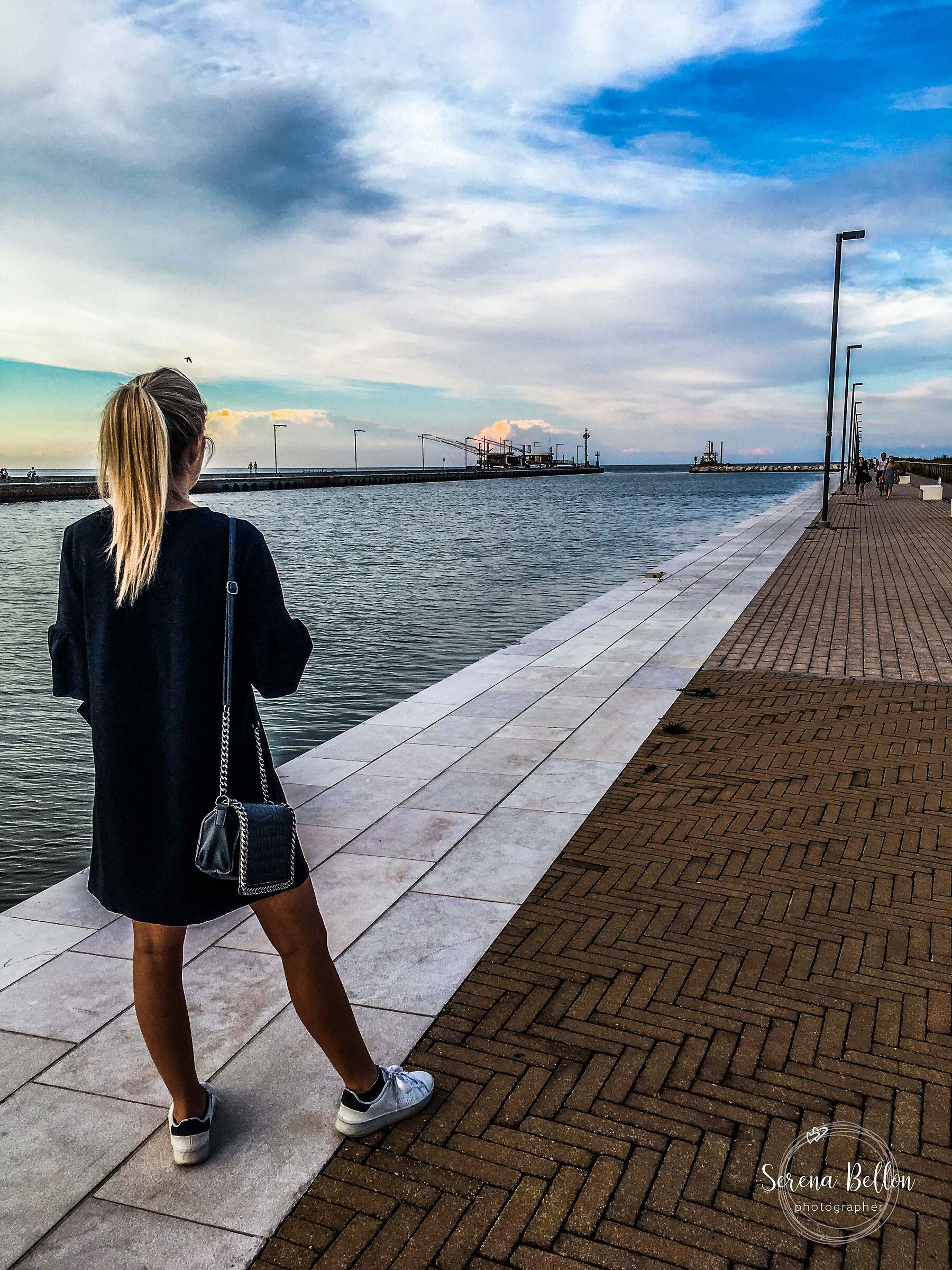 l'azzurro del mare e del cielo è senza limiti