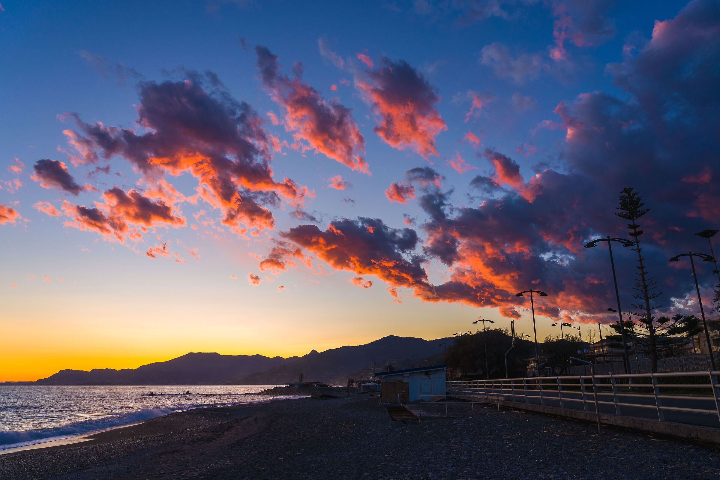 Il tramonto di Bordighera_2