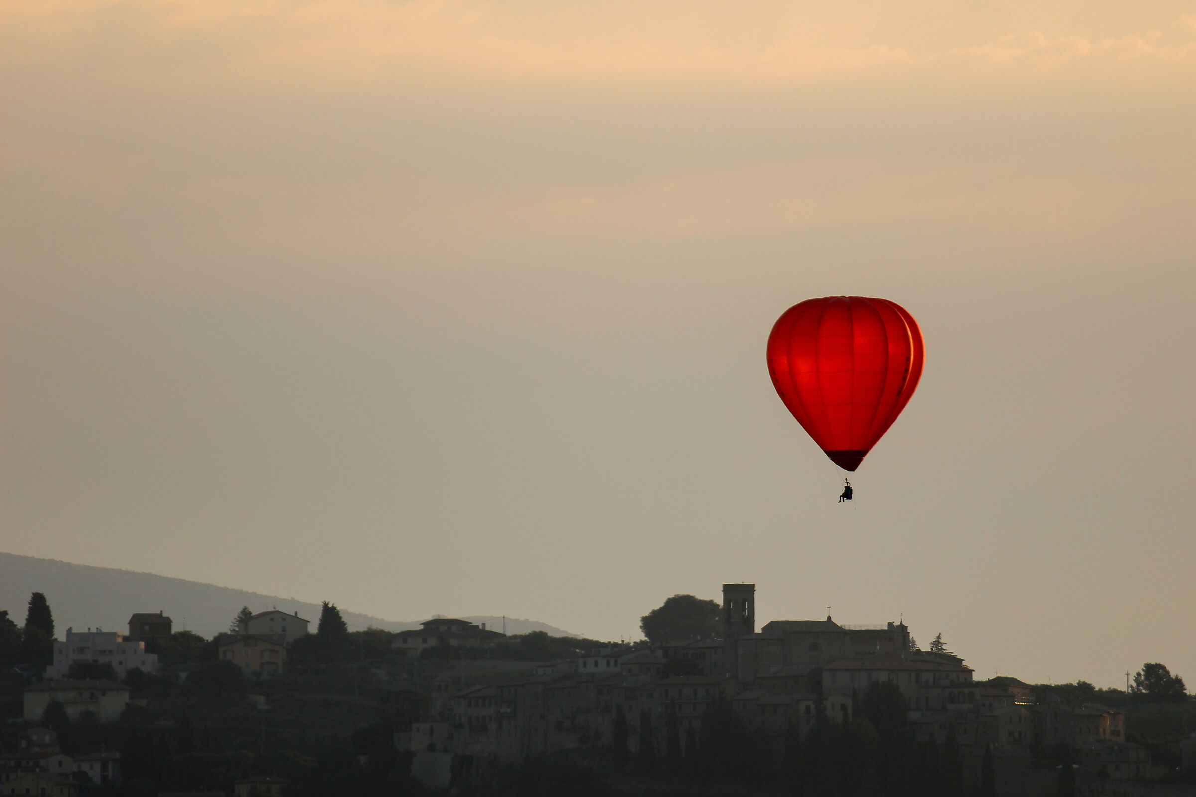 Flying in an armchair