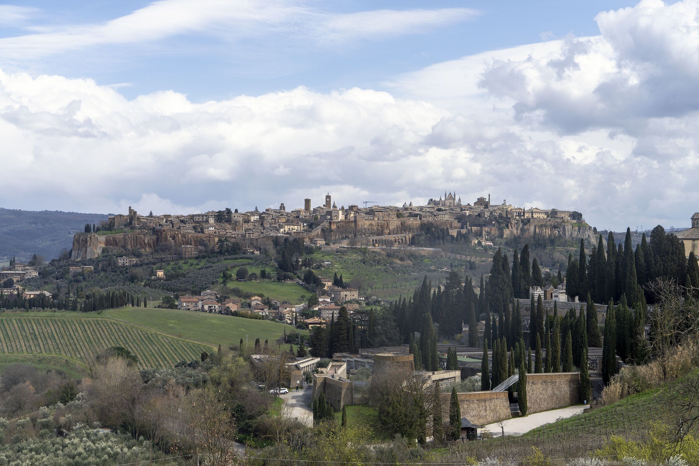 Panorama of orvieto