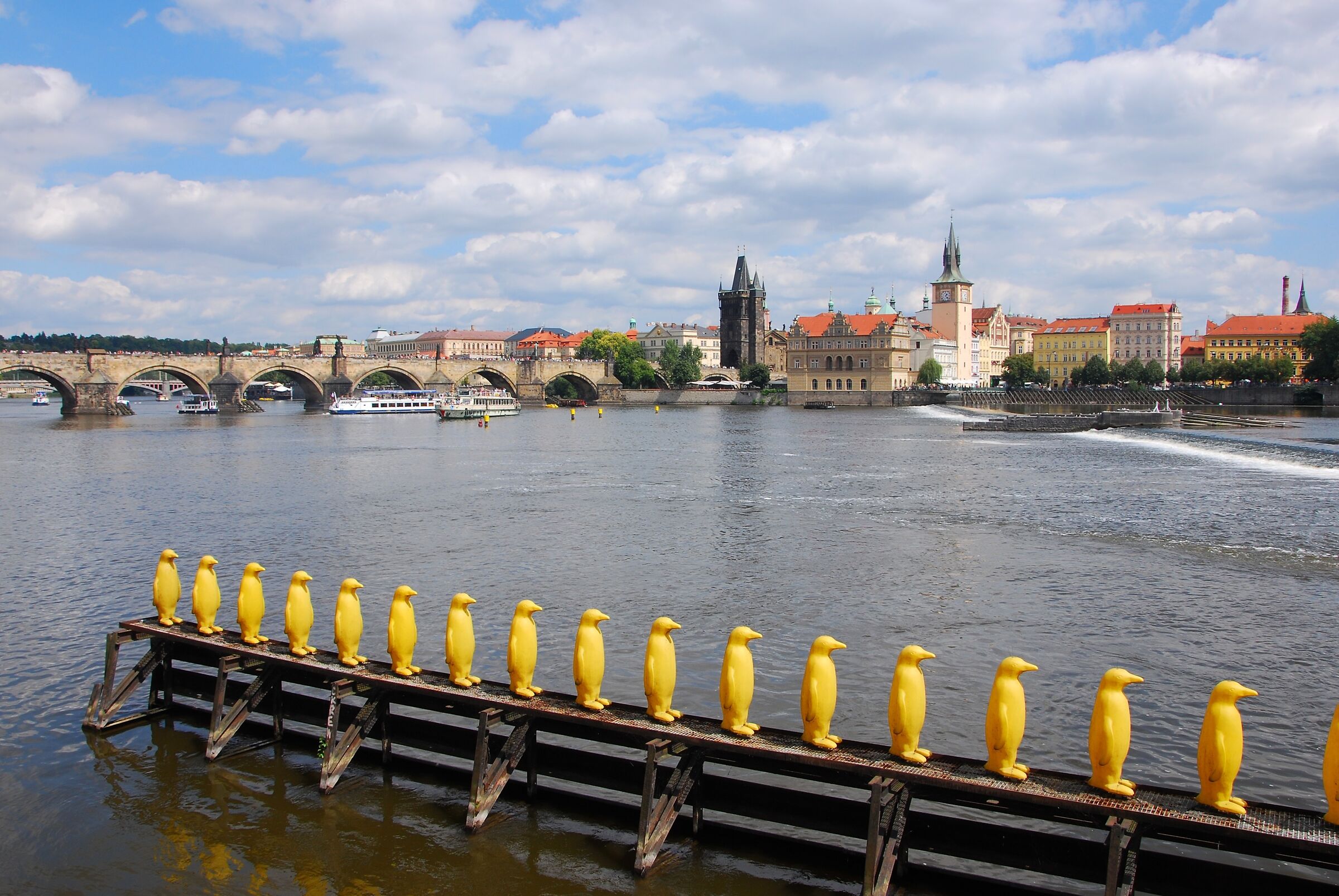 Praga. Sulla Moldava