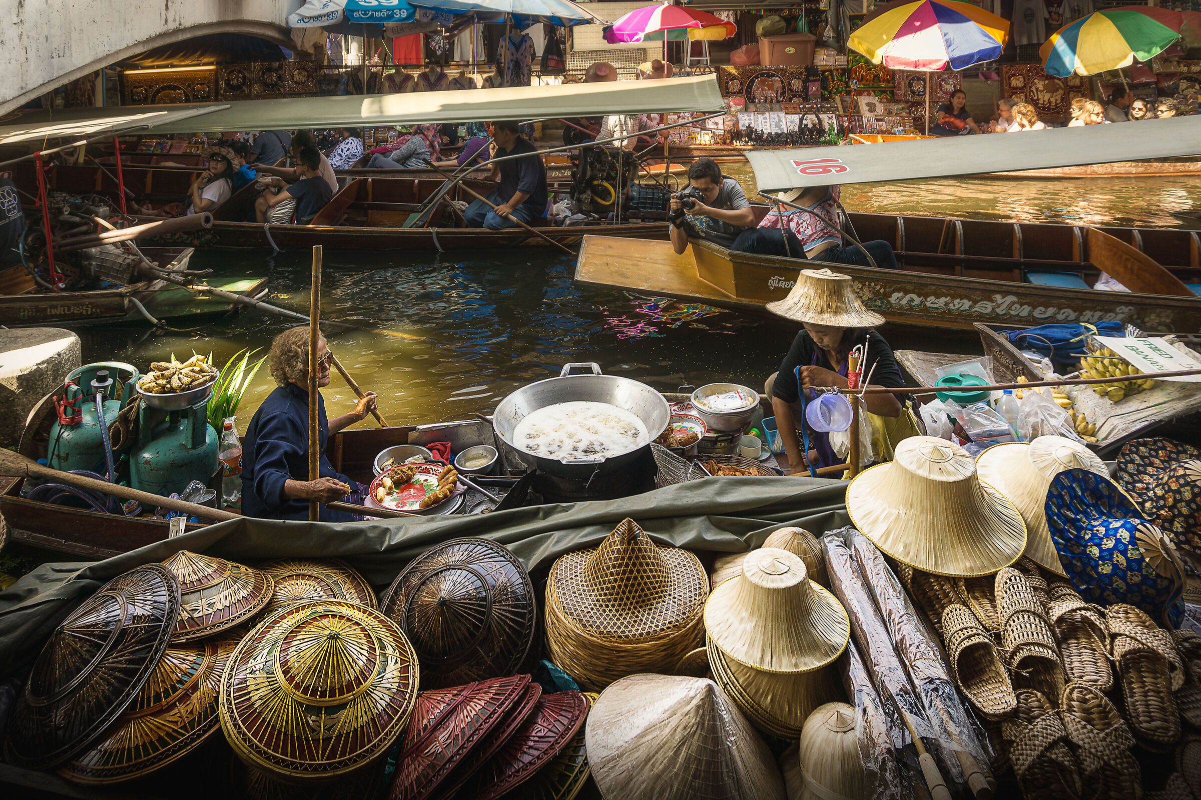 Bangkok floating market
