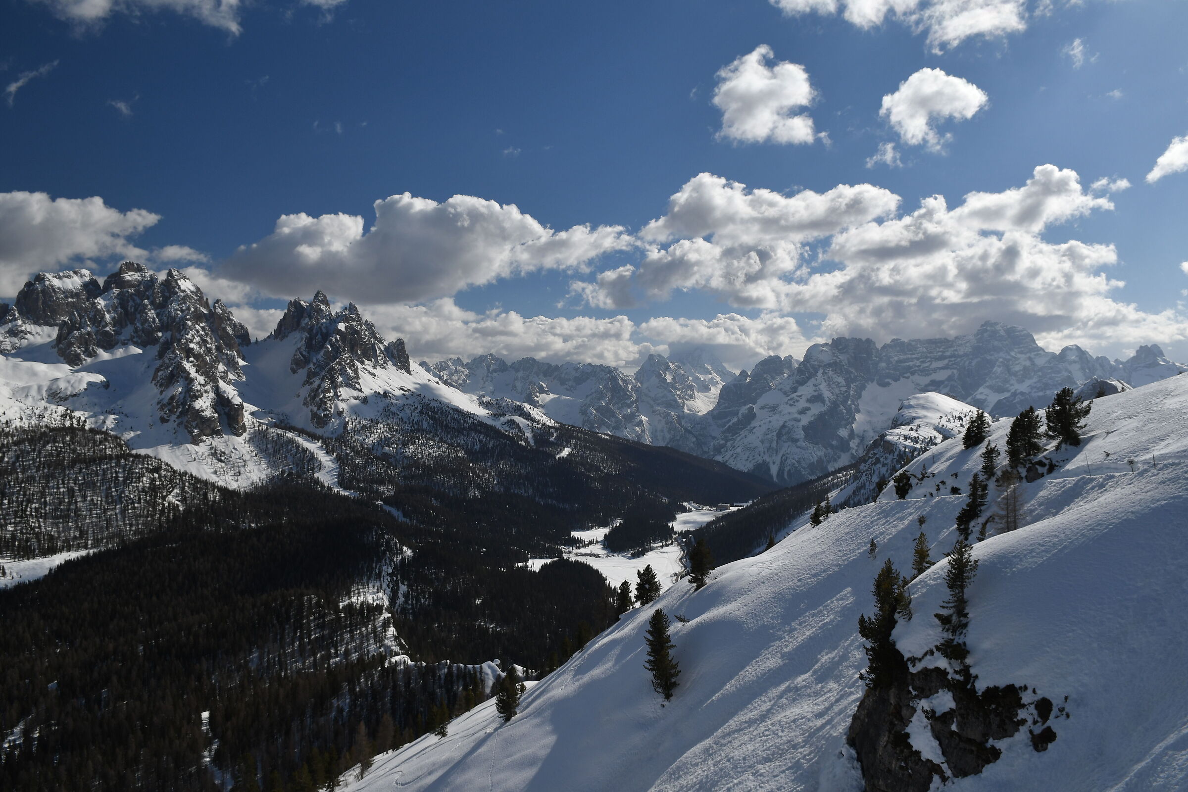 Misurina dal Monte Piana