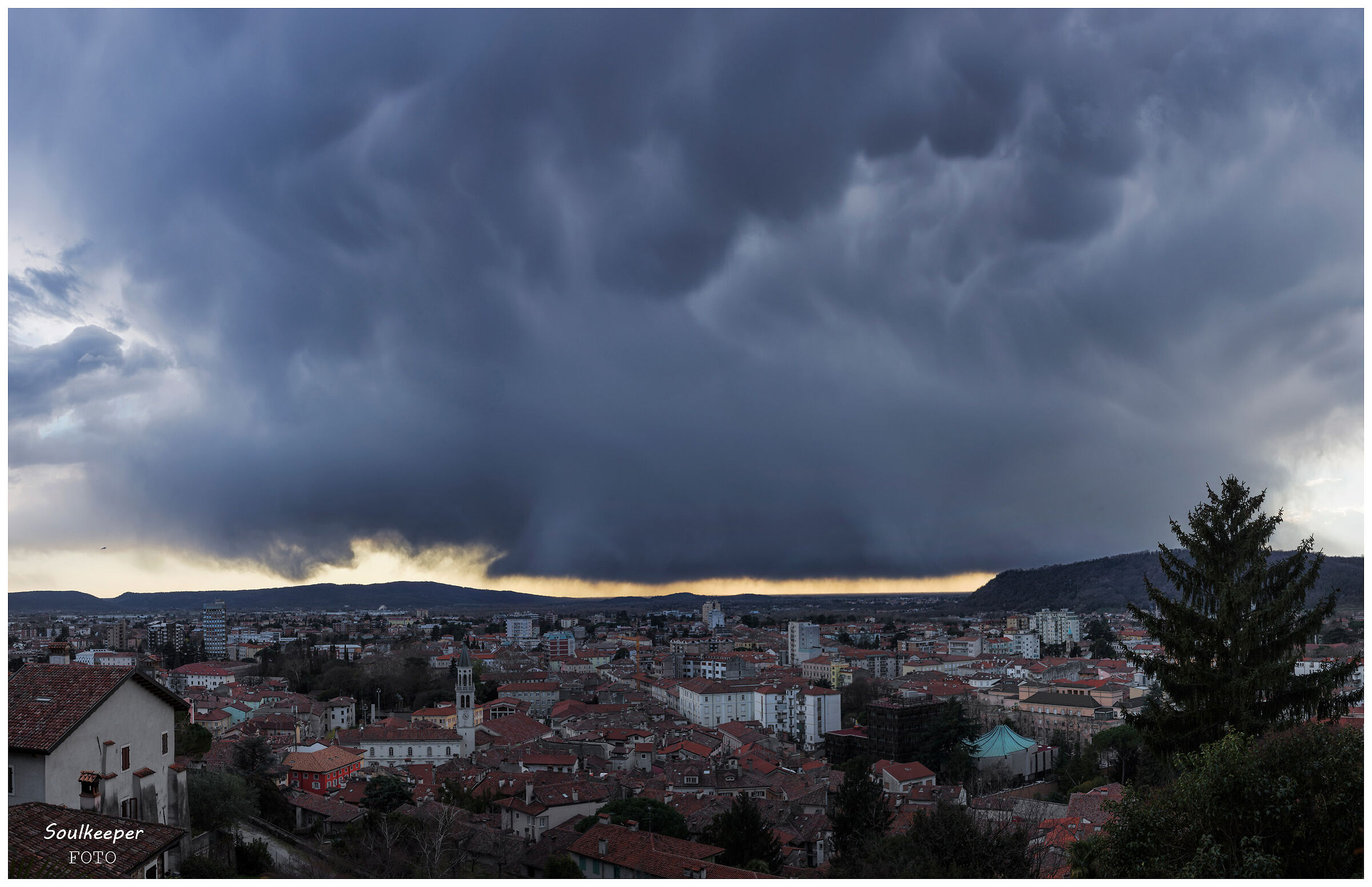 The sky above... Gorizia.