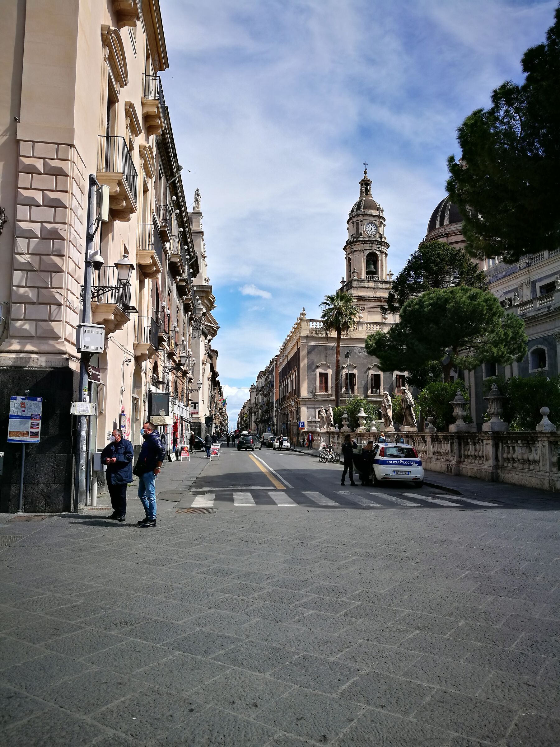Catania in early spring