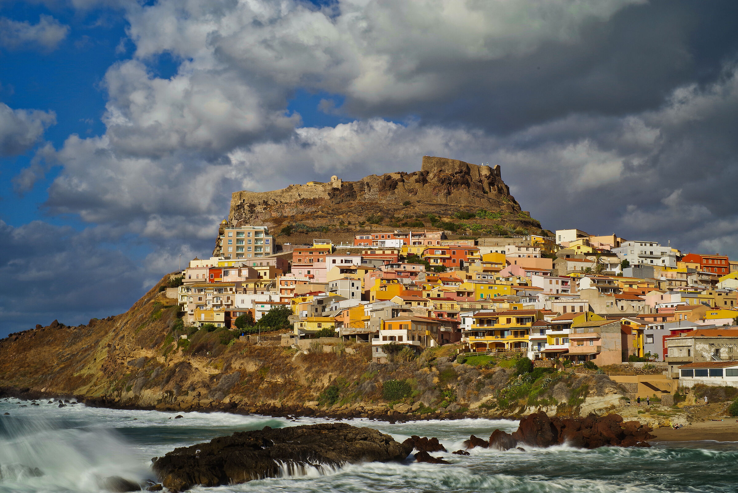 castelsardo in spuma di mare