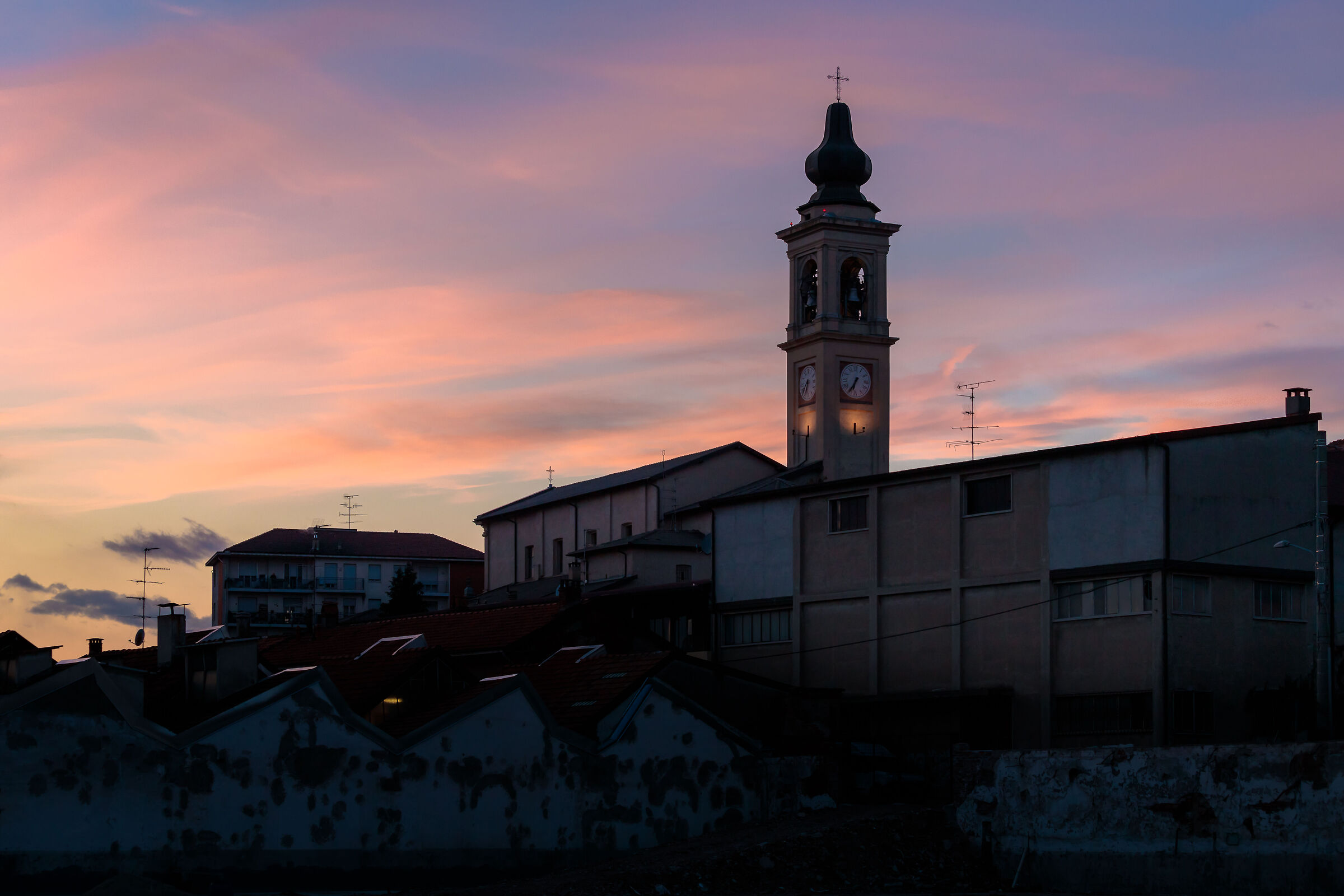 Tramonto del 18 marzo 2021