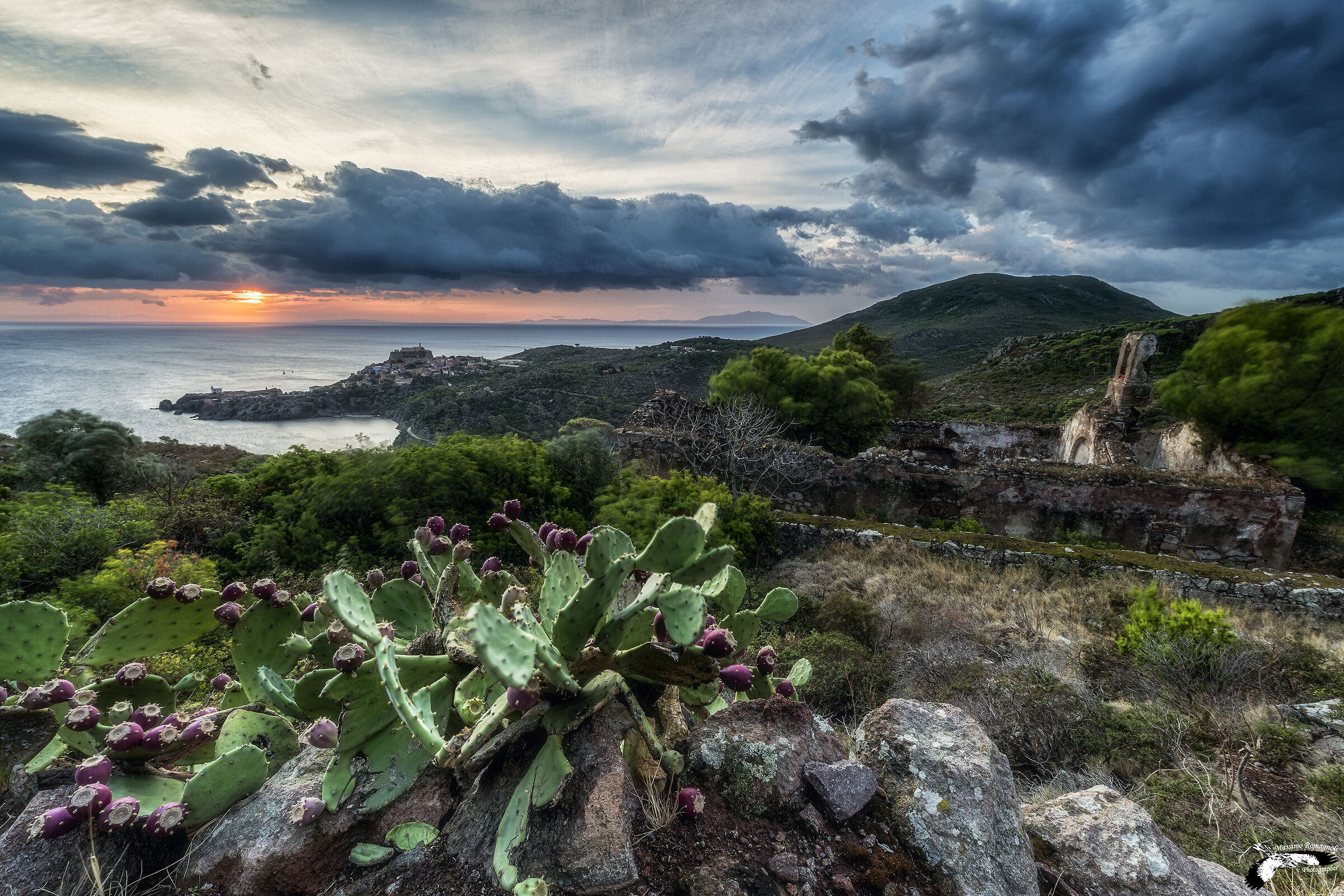 Sunrise and libeccio