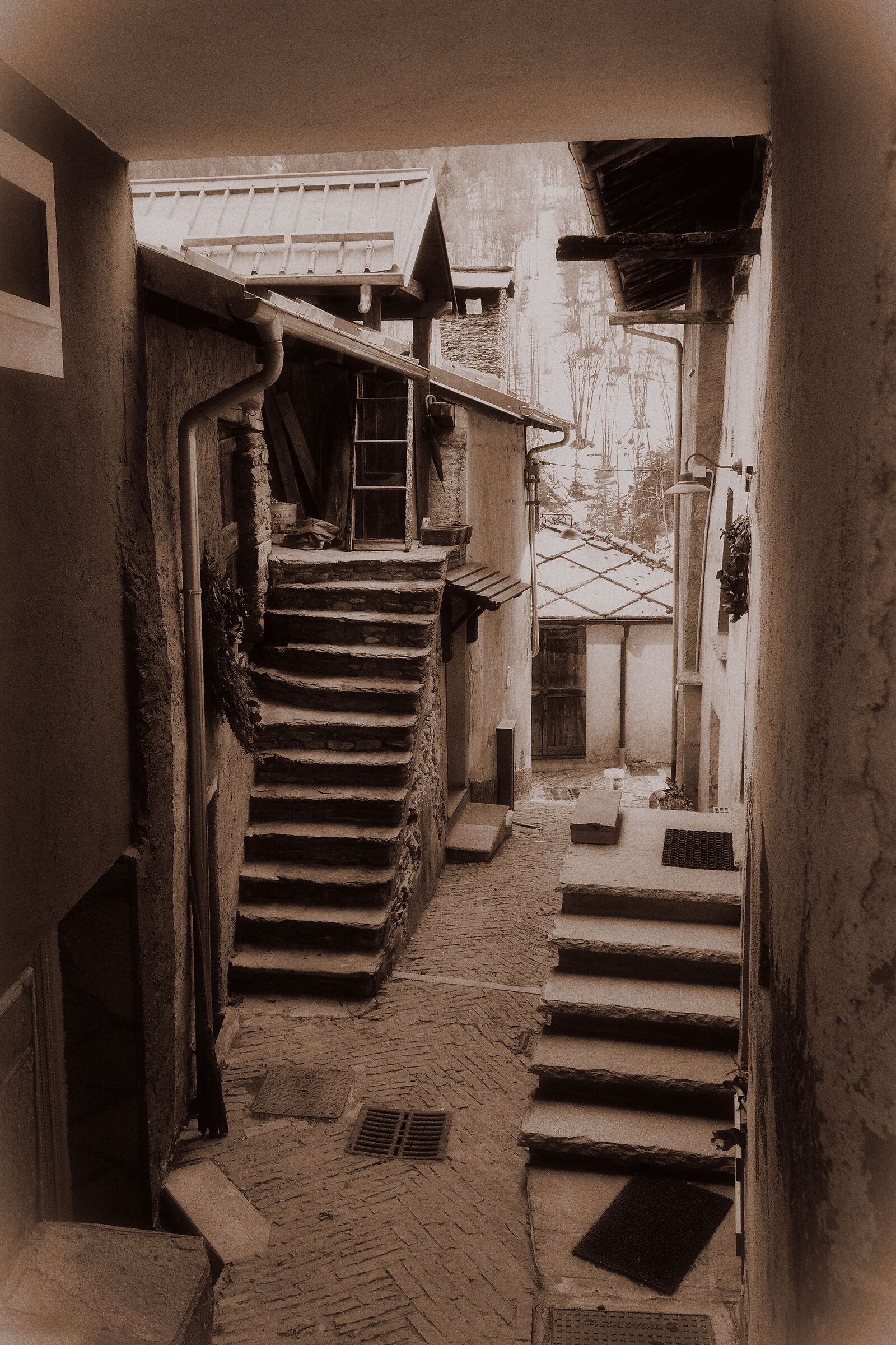 Stairs in Rodoretto