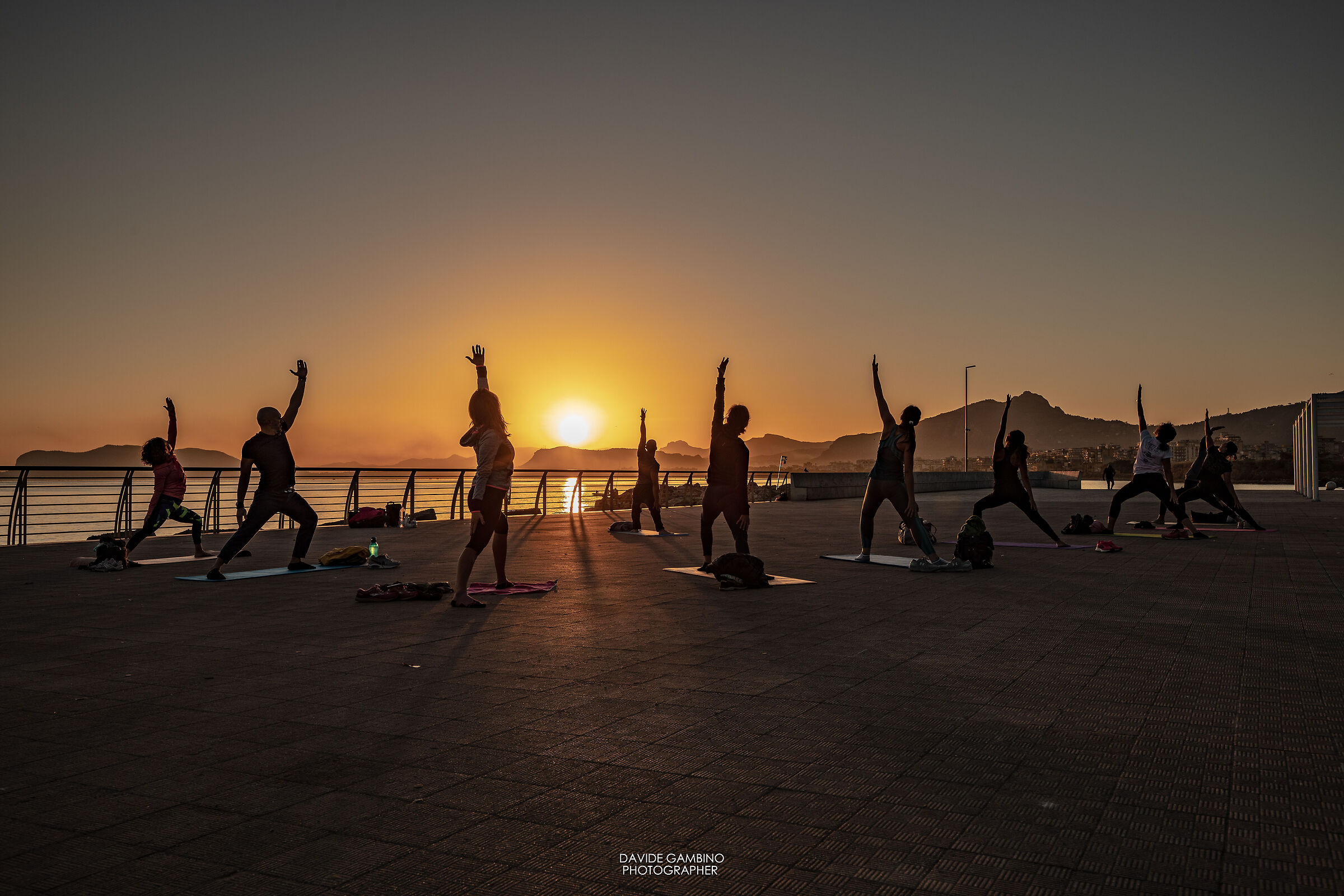 Greeting to the sun