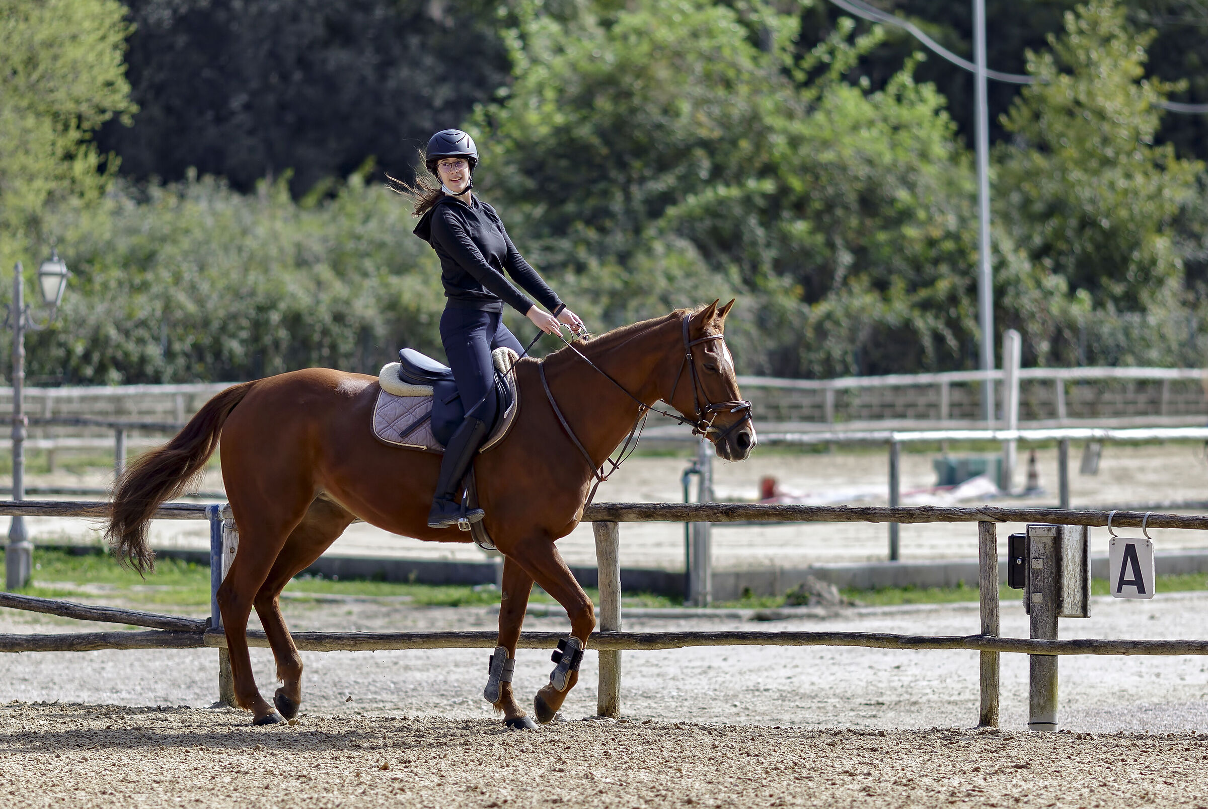 Oggi siamo passati all'attività Agonistica
