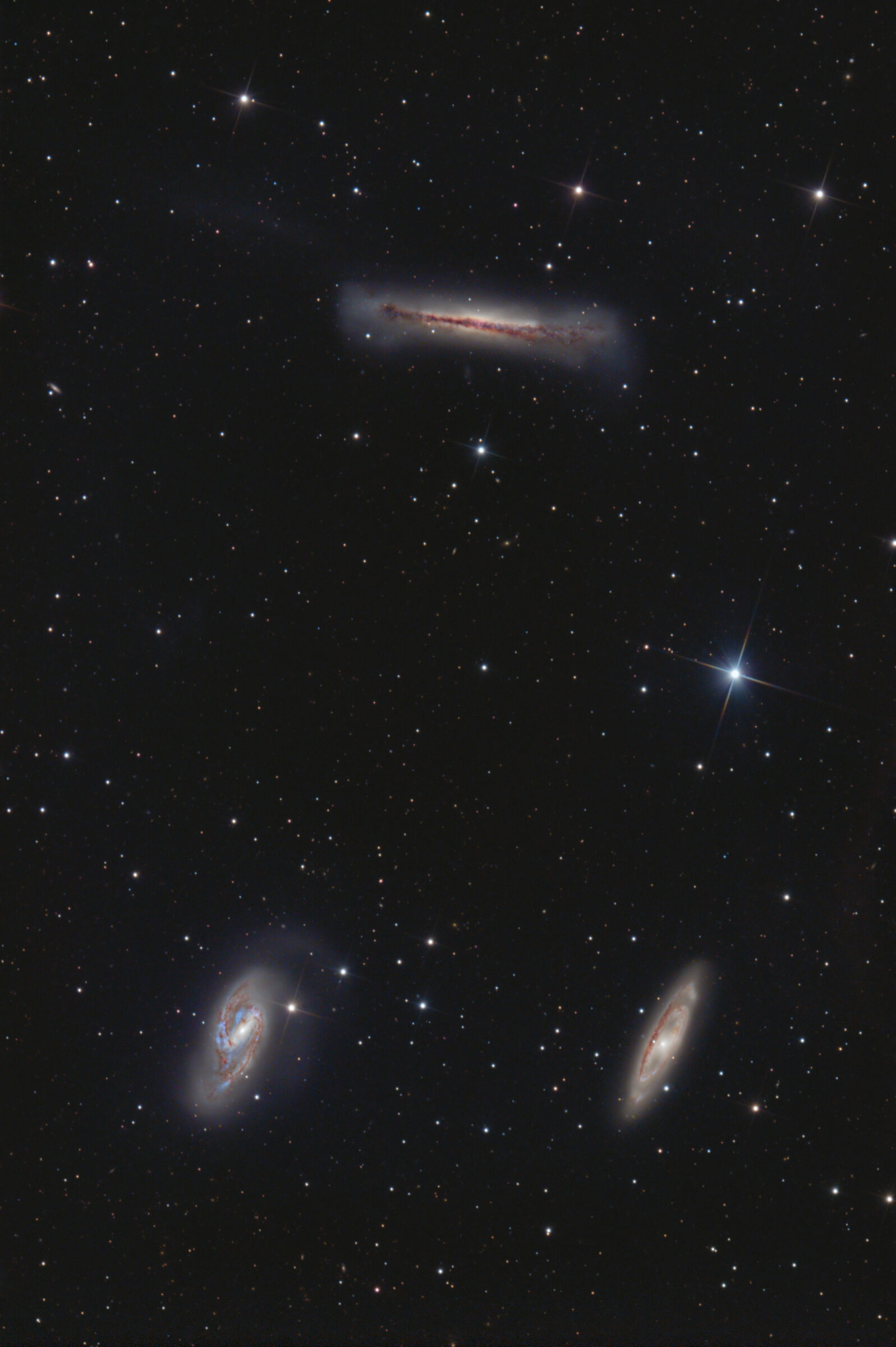 Leo Triplet (M65-M66-NGC3628)