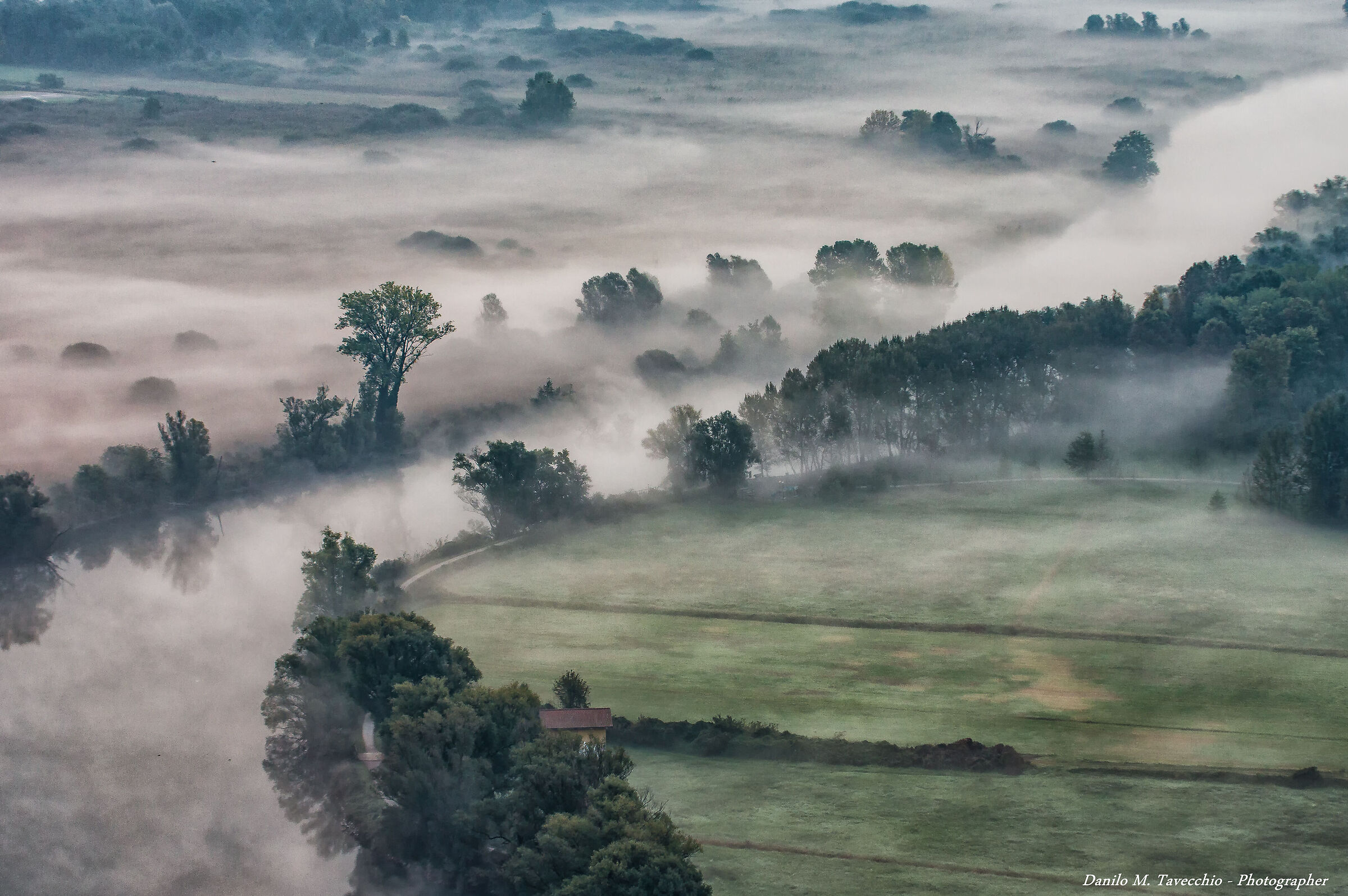 Autunno sull'Adda (Santuario della madonna della Pace)