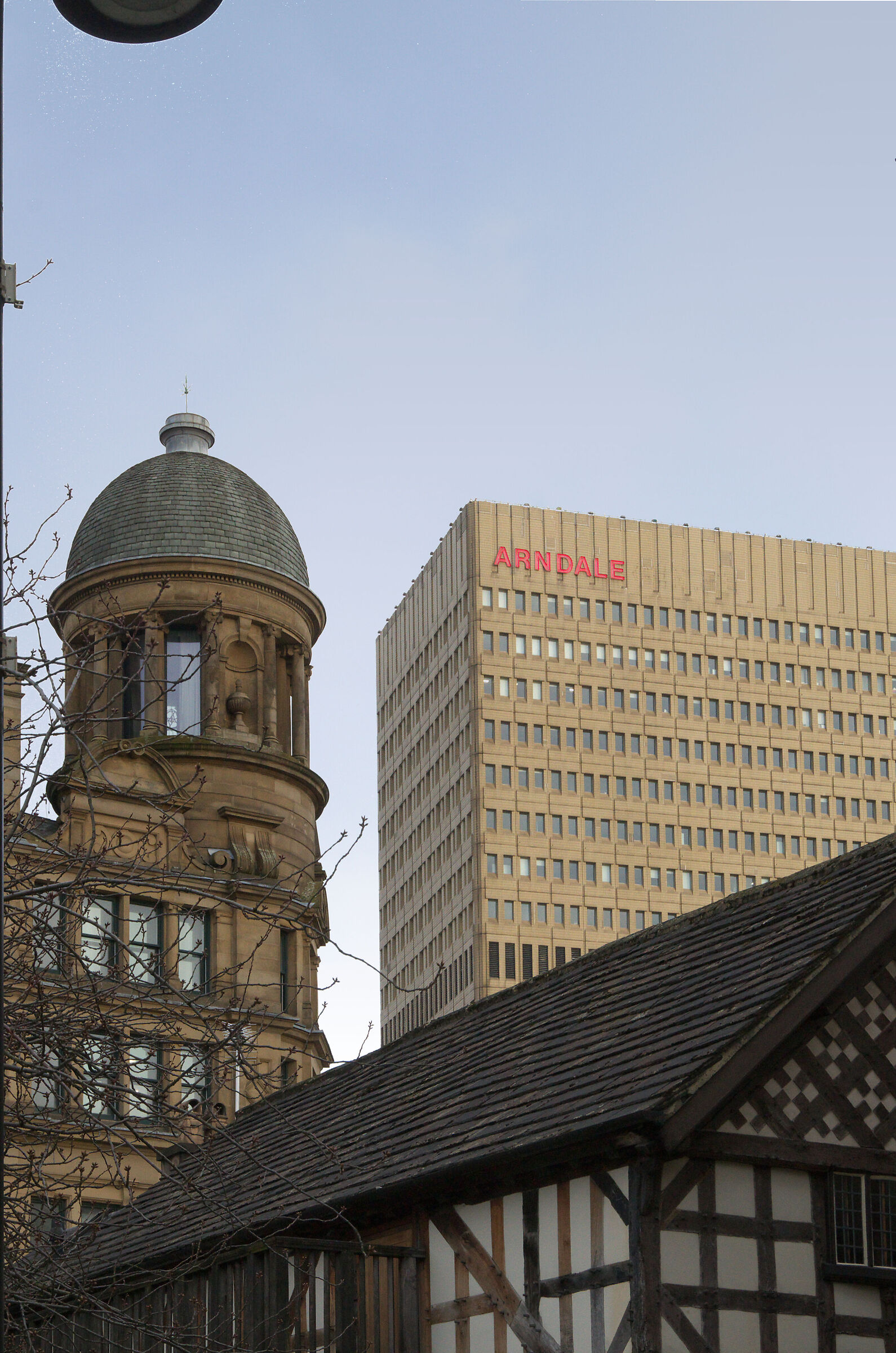 Three generations of roofs