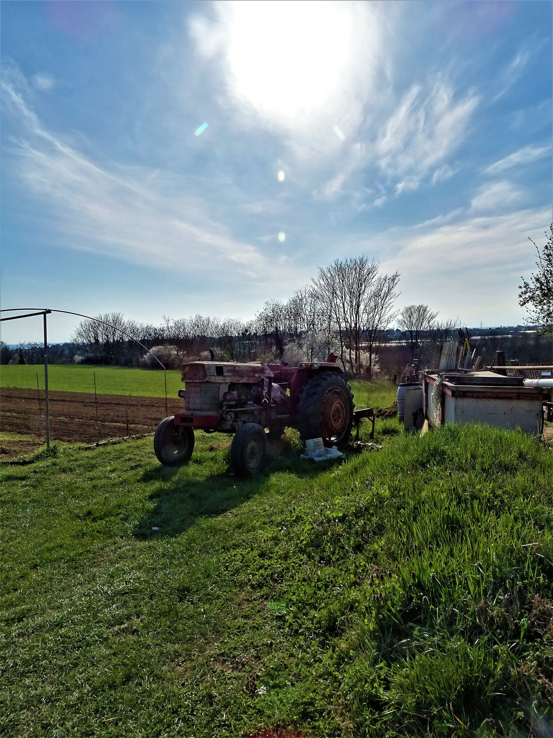 the old tractor...