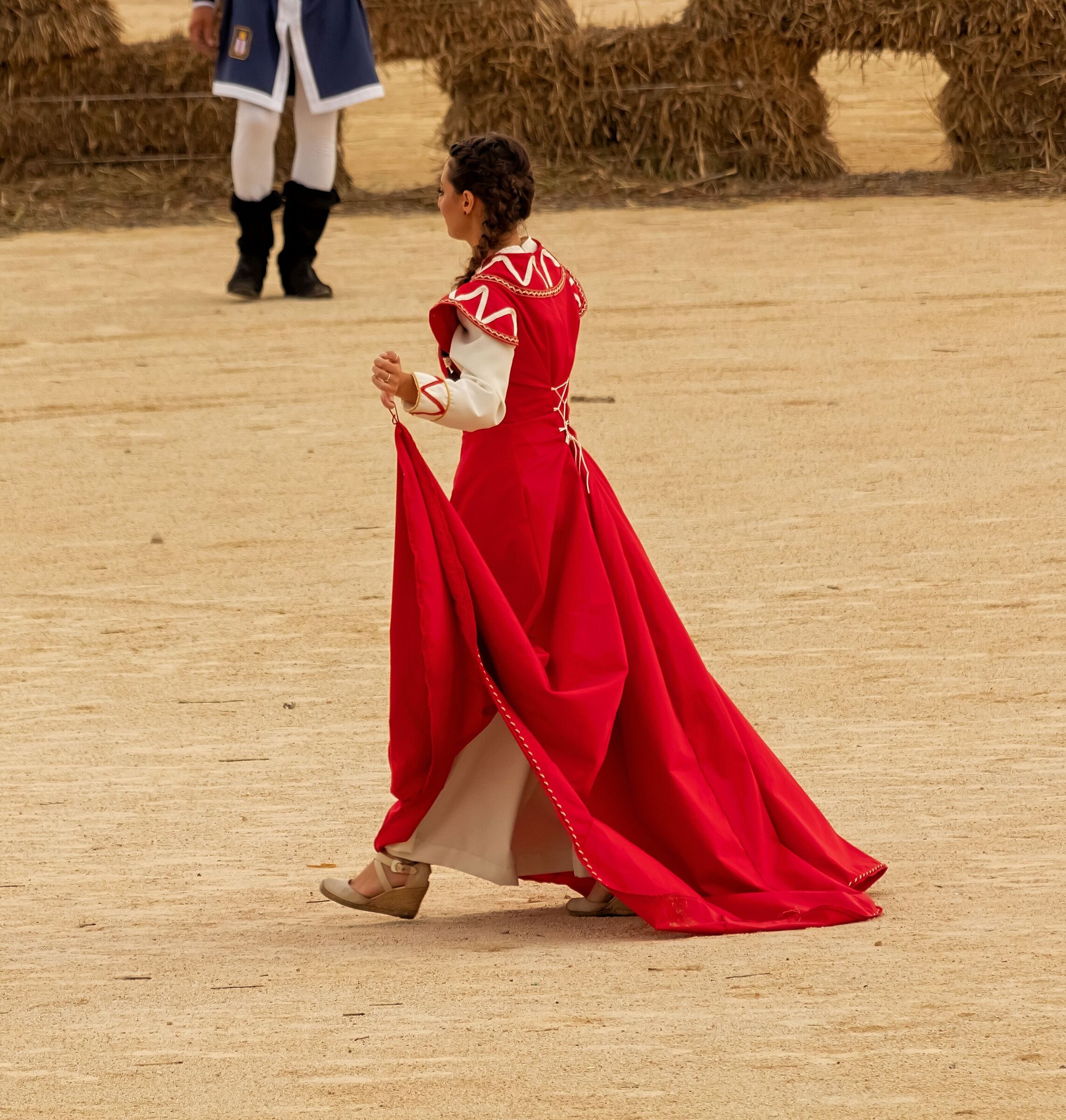 Ragazza Palio Normanni Piazza Armerina Enna 14/08/2018