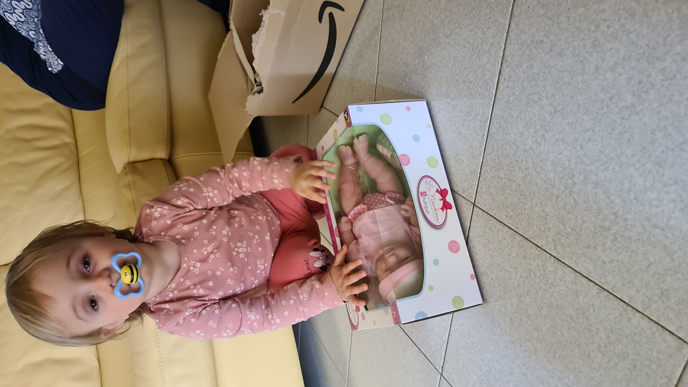 Dopo la nanna ecco che arriva Birba