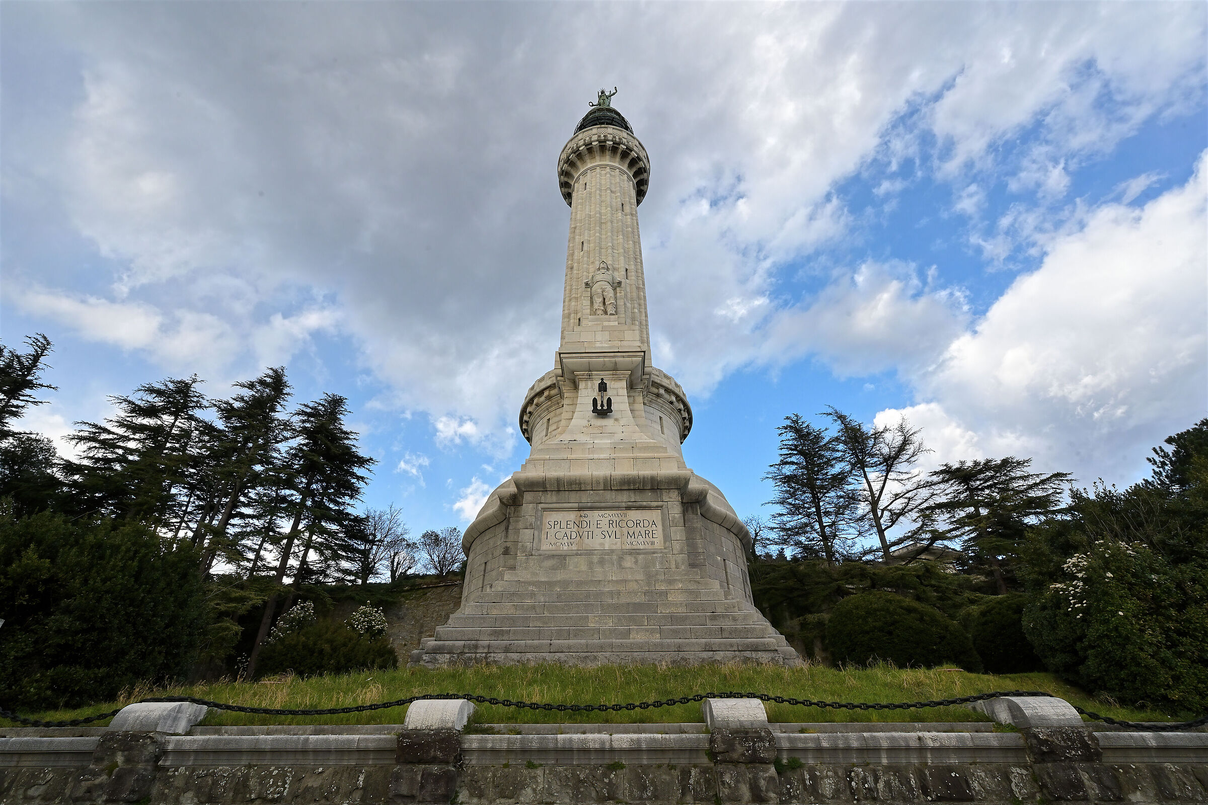 Il faro della Vittoria a Trieste
