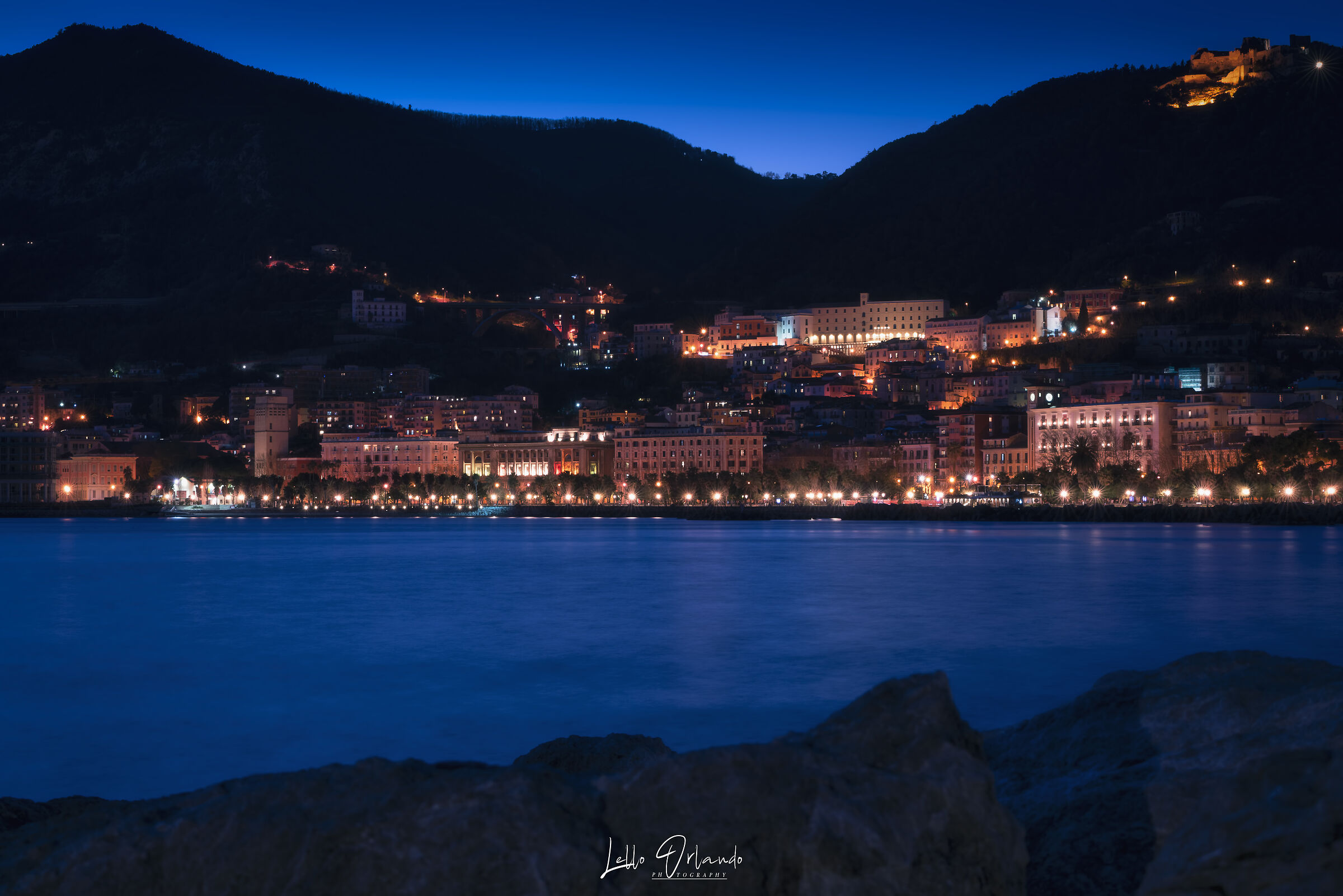 Salerno By Natural Night