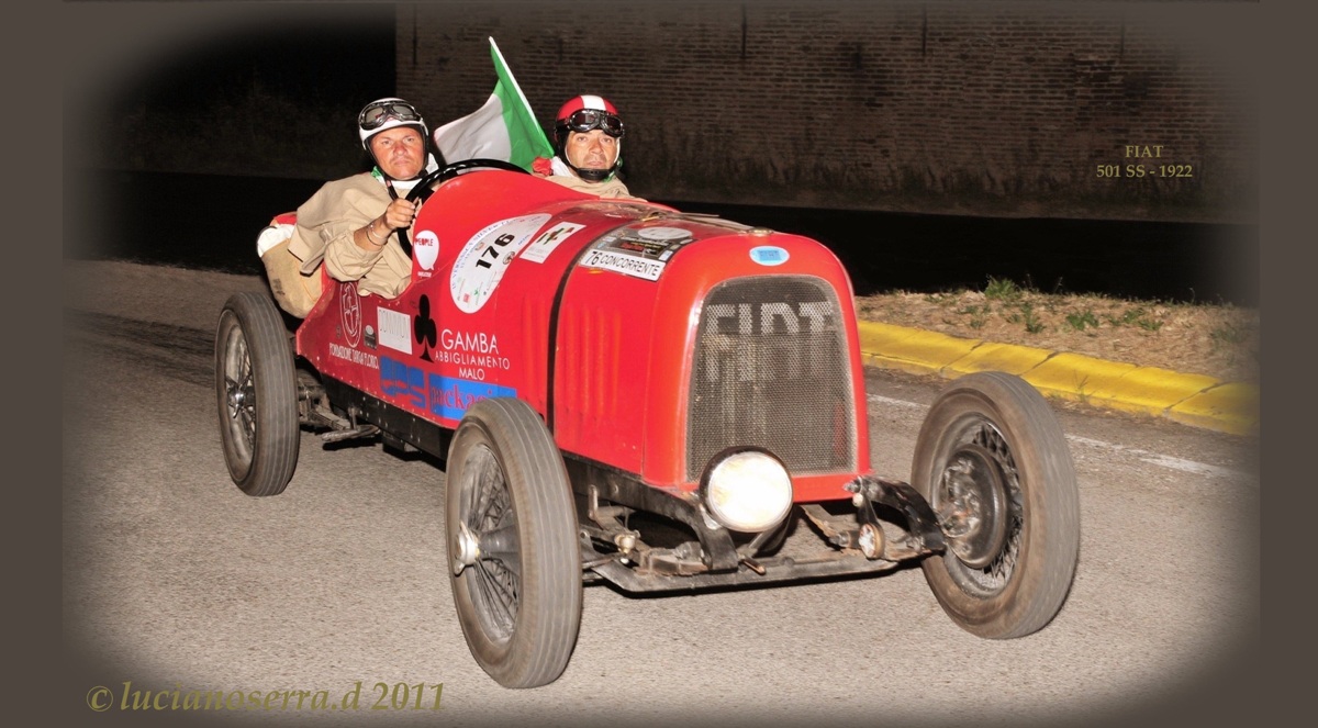 Fiat 501 SS (1922)... patriottica...