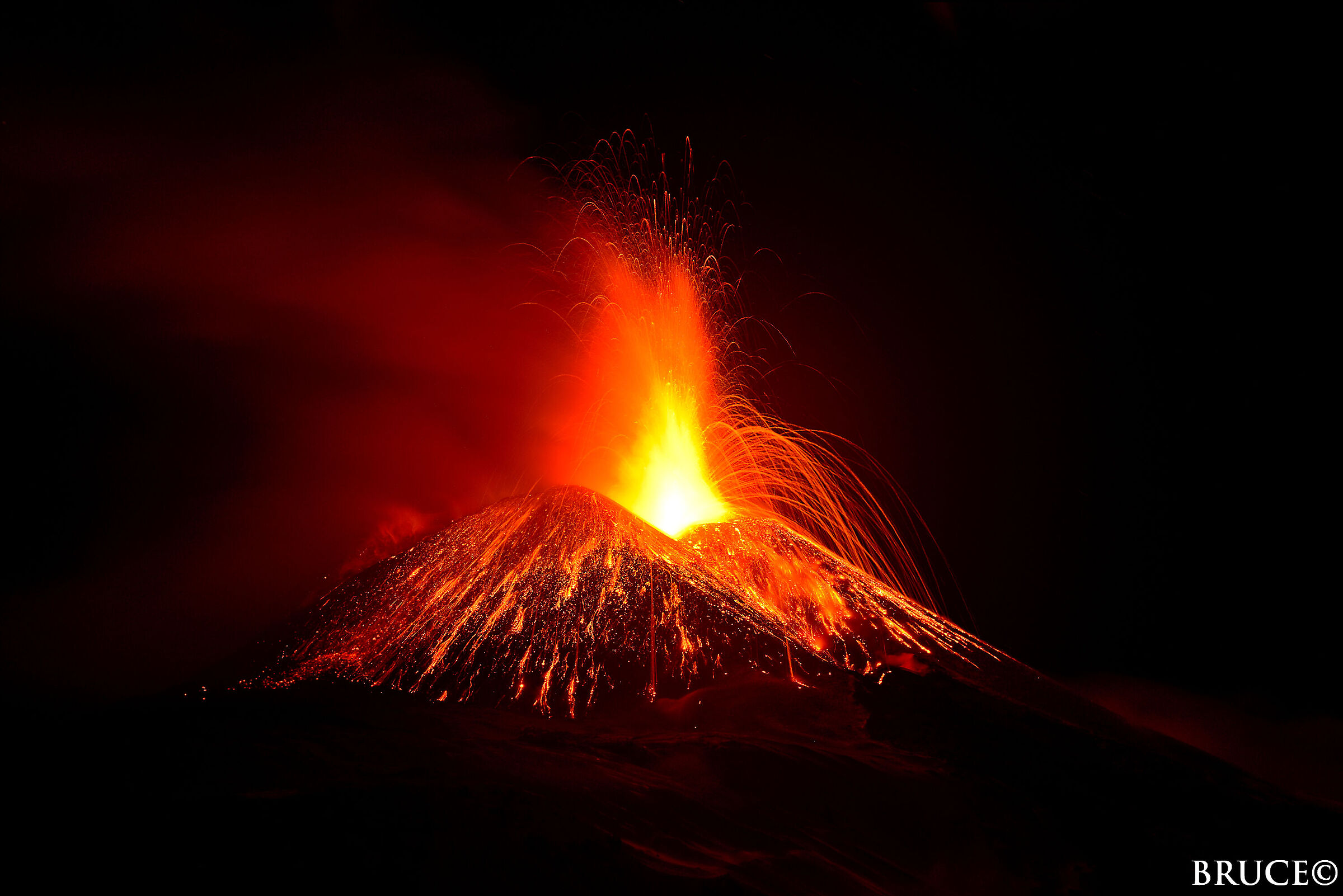 Etna, eruption of 23.03.2021