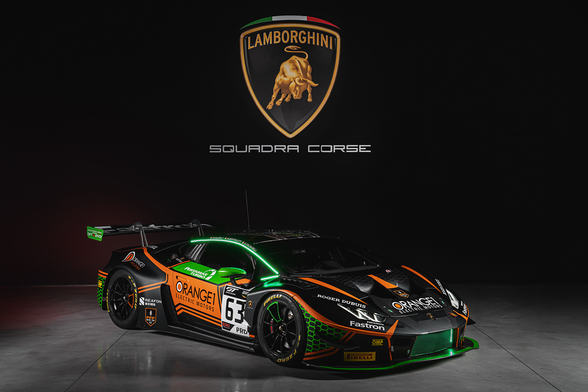 New GT3 Lamborghini Huracàa
