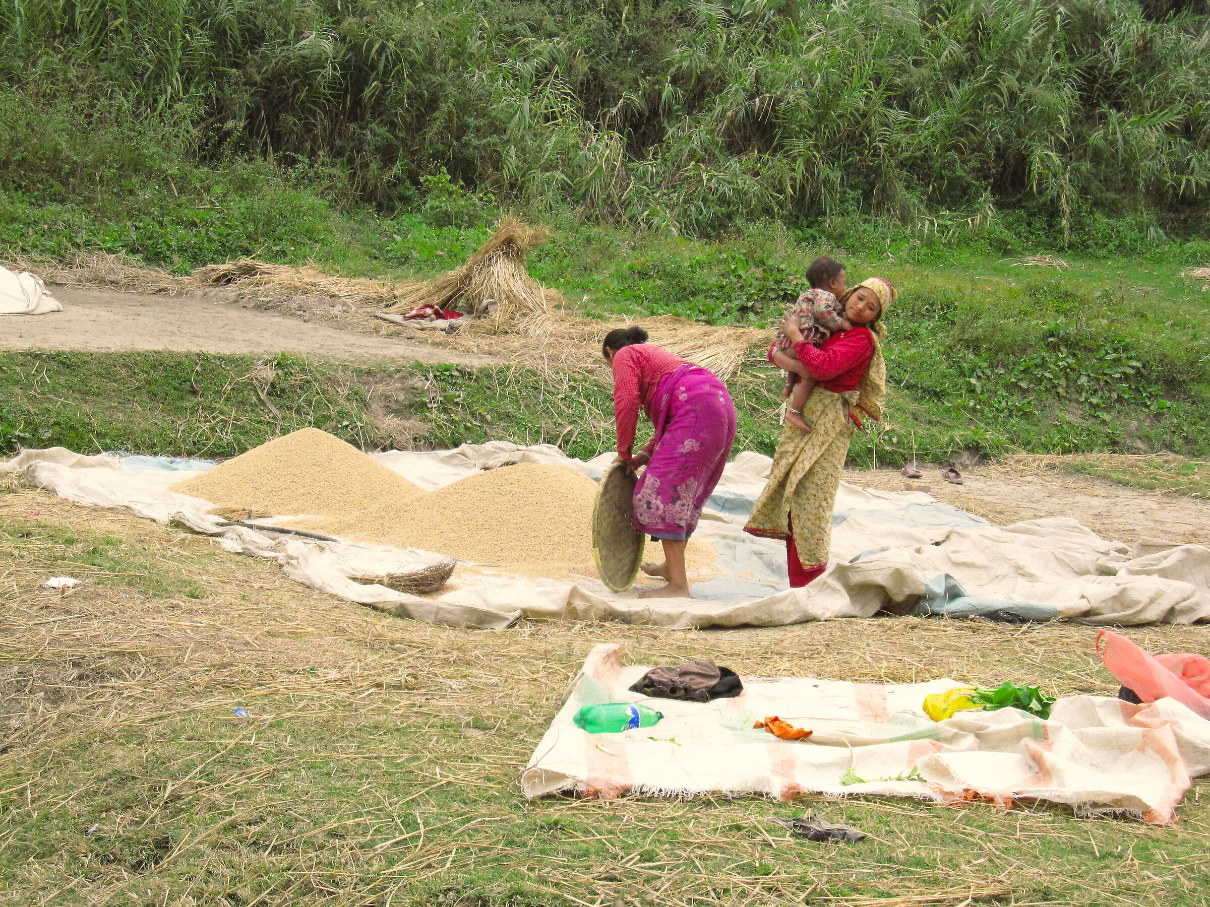 mamma al lavoro con bimbo