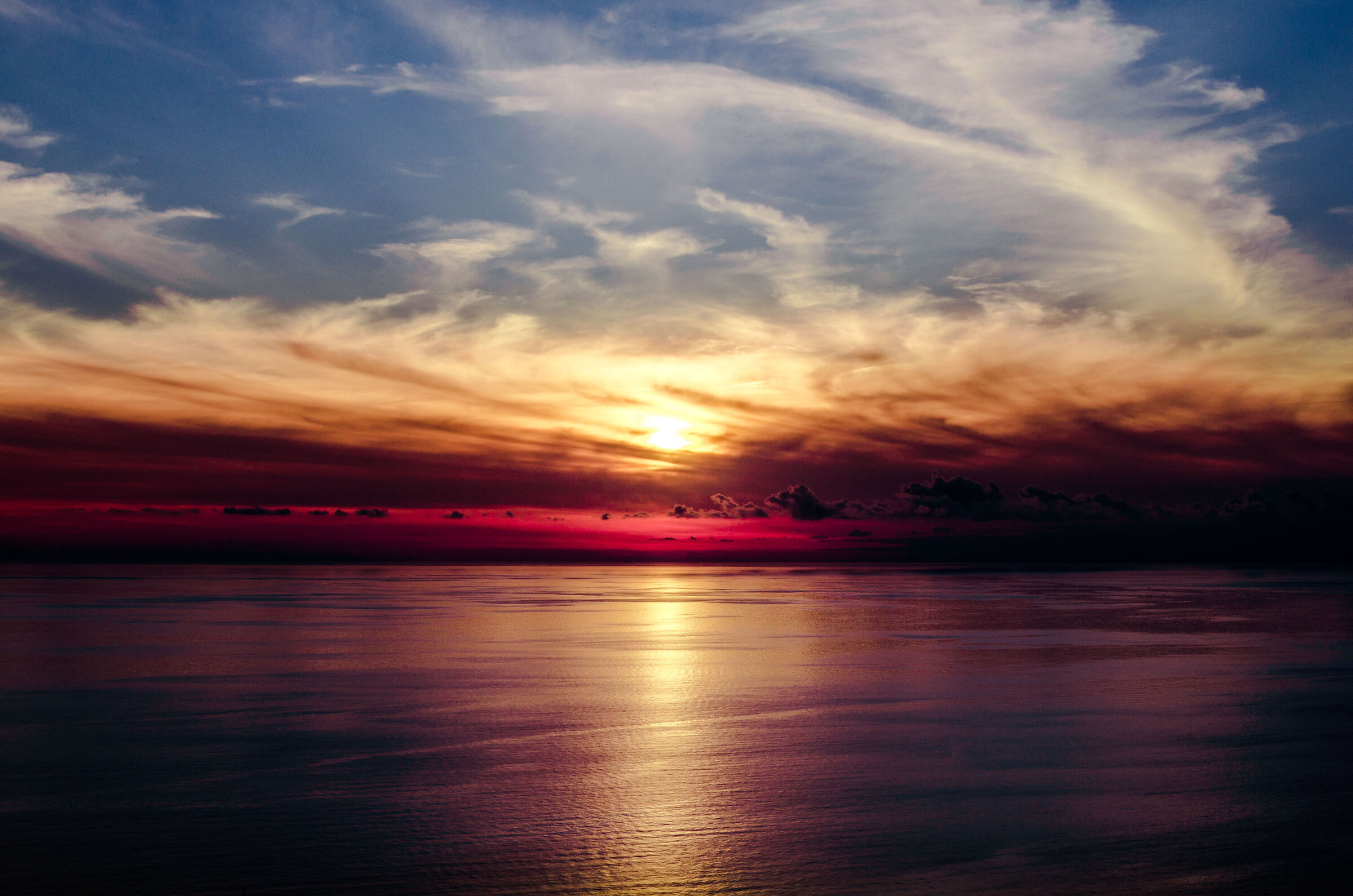 Tramonto in Litoranea