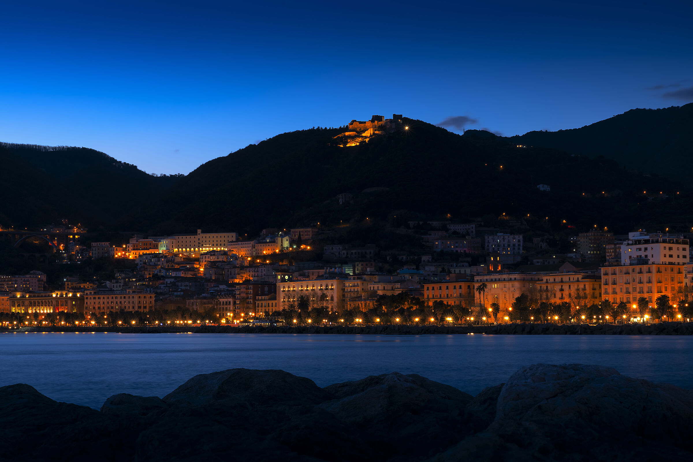 Salerno now blue
