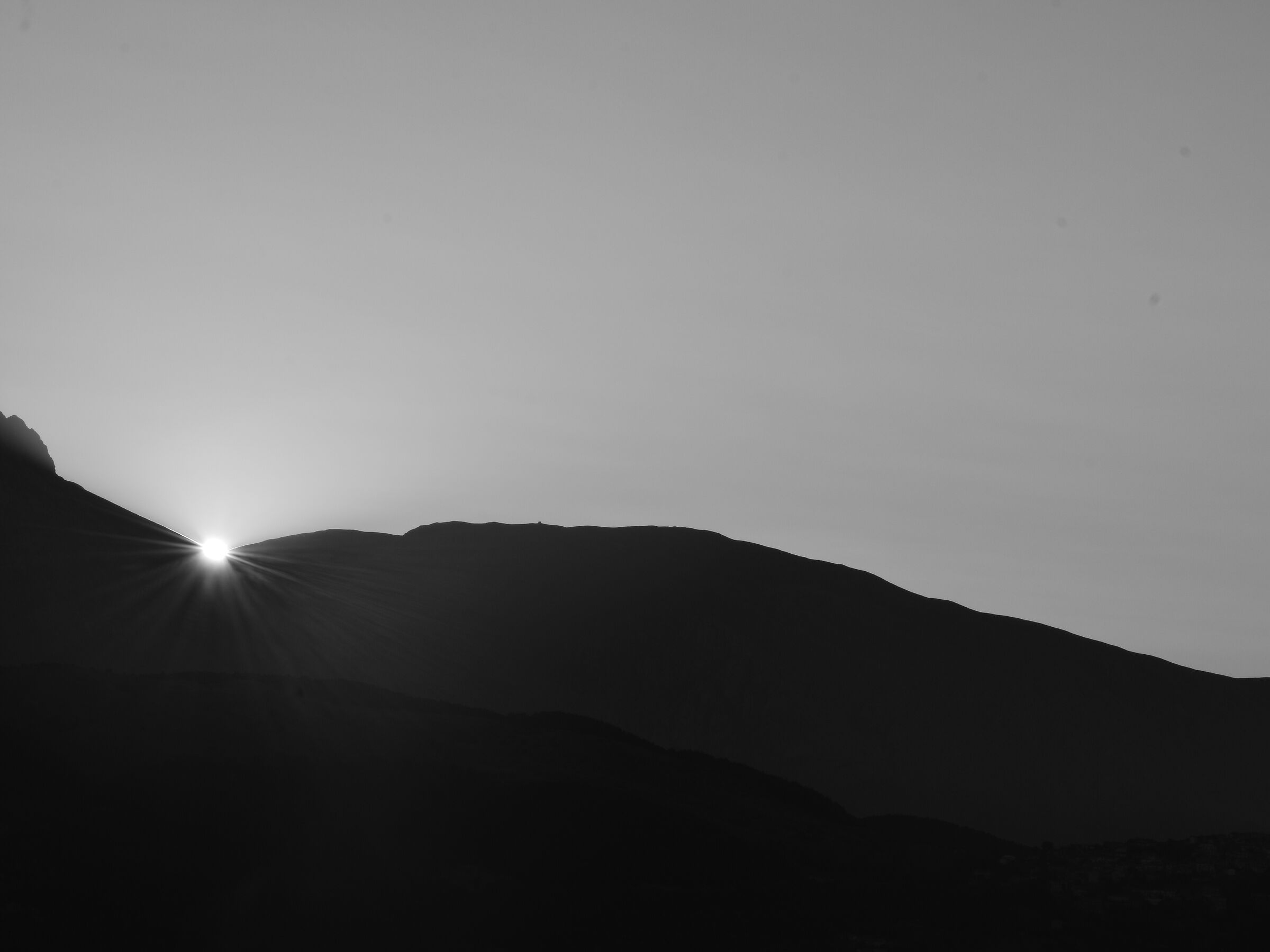 Sunrise over the Velino