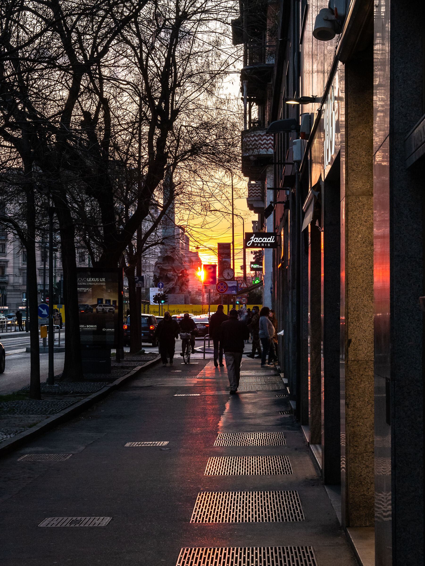 Sunset - Course 22 March - Milan