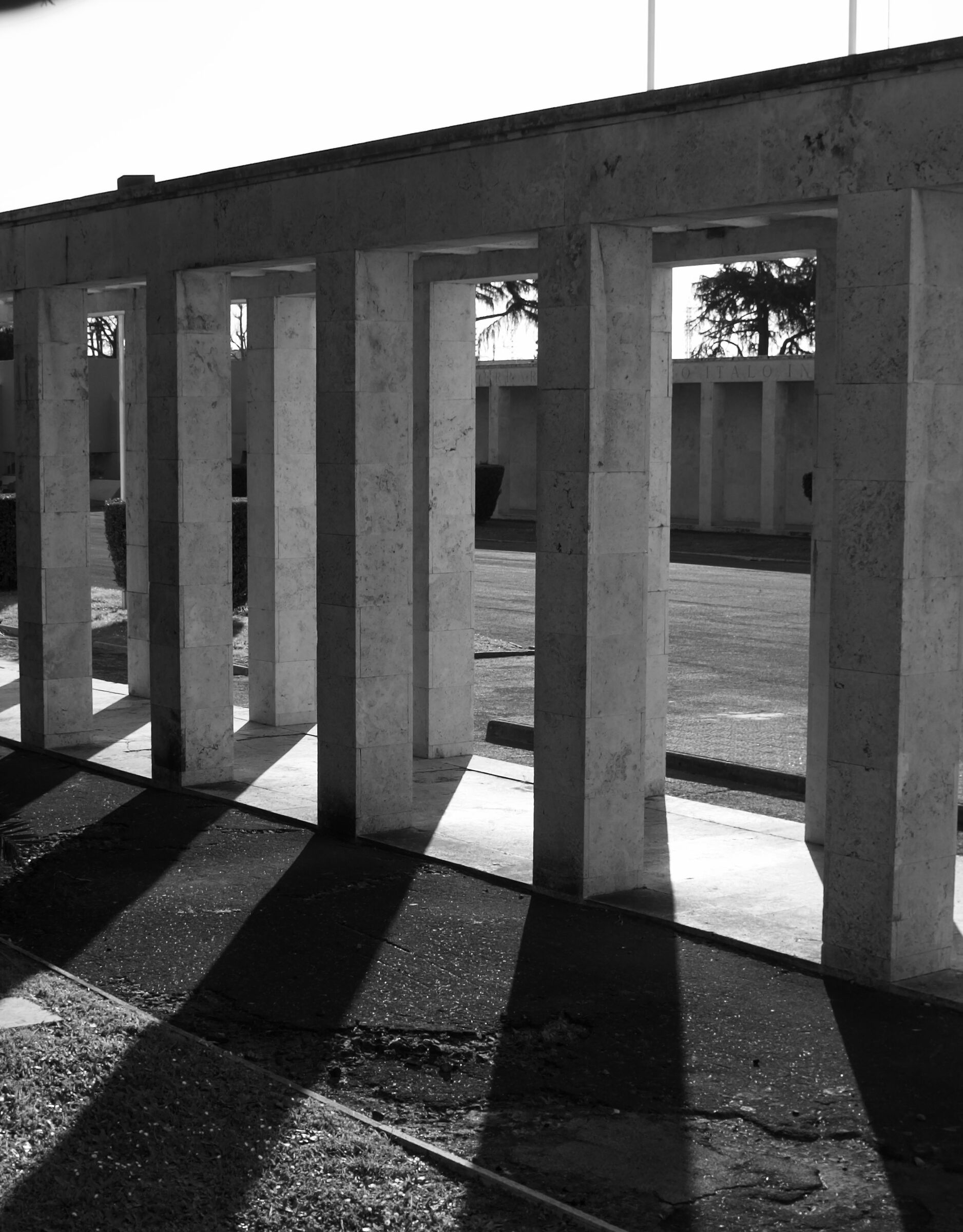 Shadows and pillars