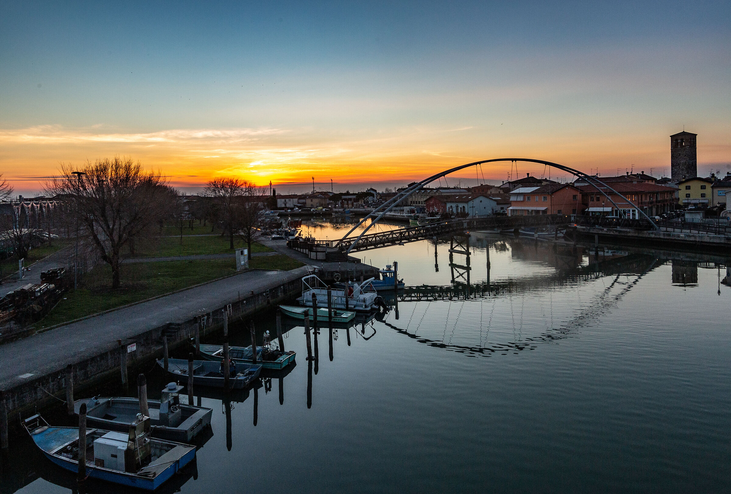 From the bridge, Marano Lagunare.