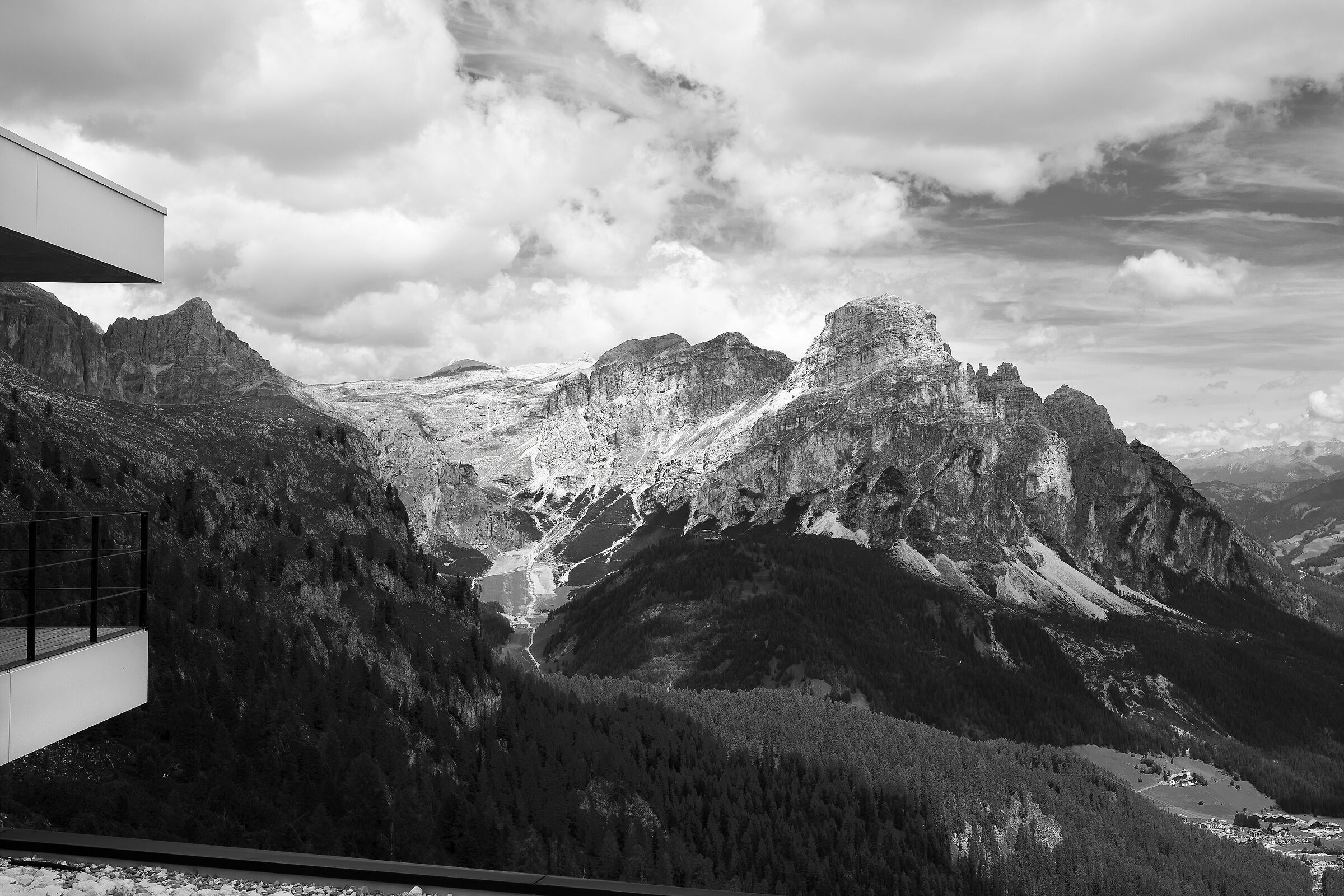 Dolomiti b/n