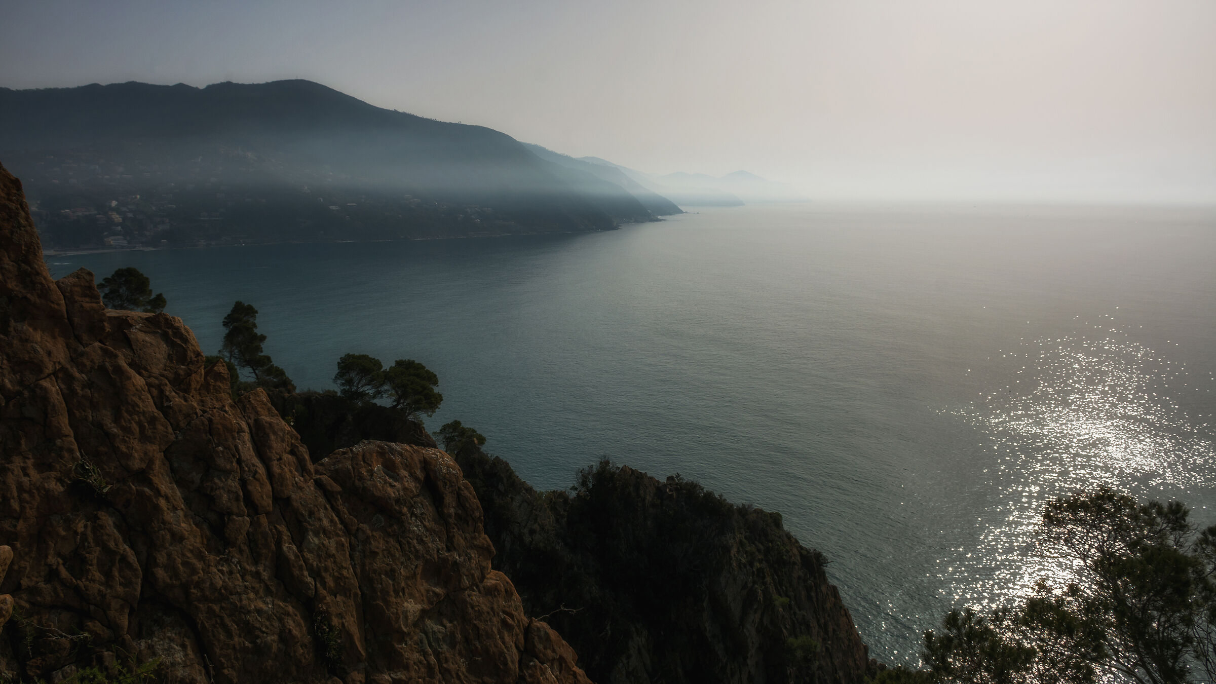 Foschia sui promontori