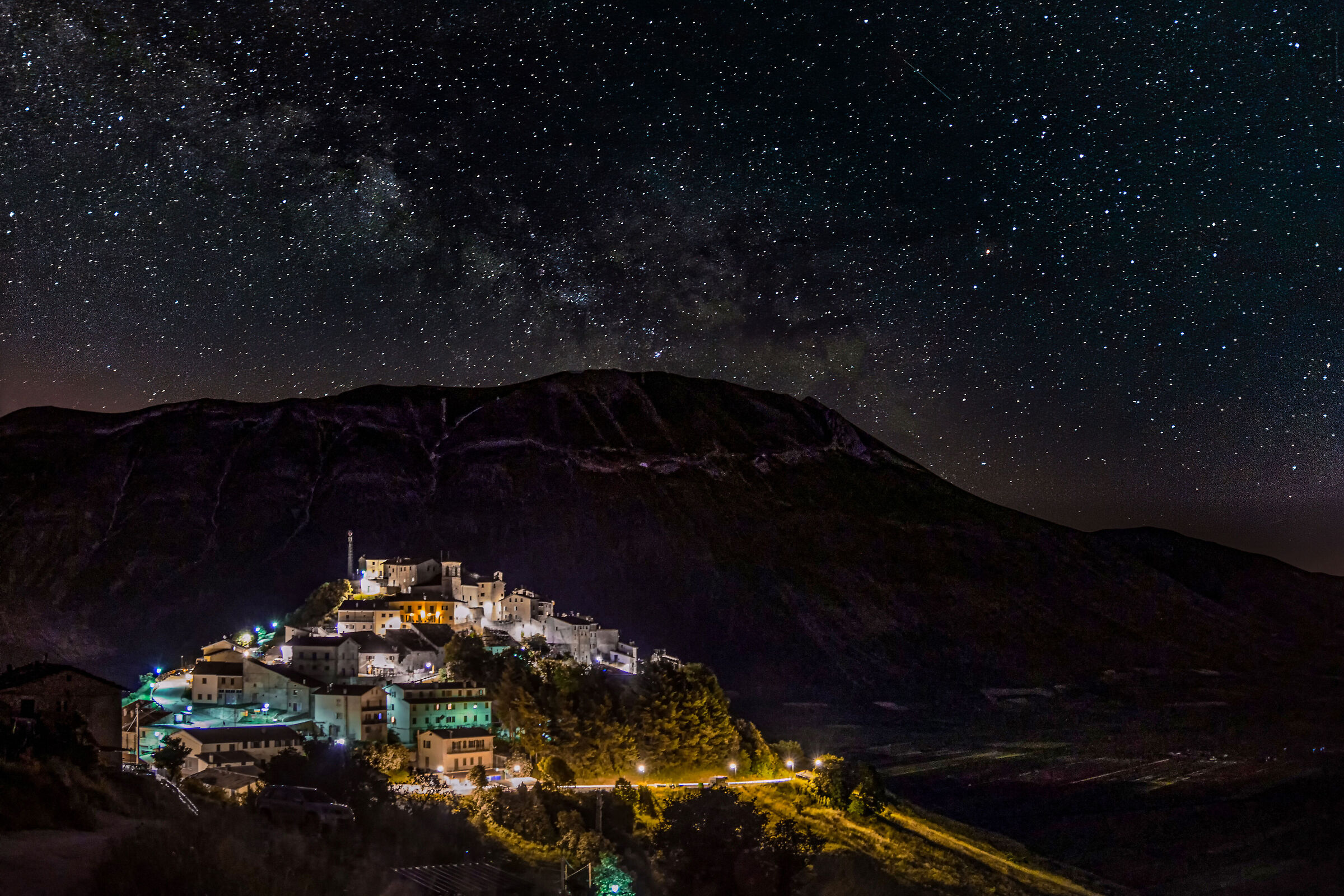 Stellata su Castelluccio
