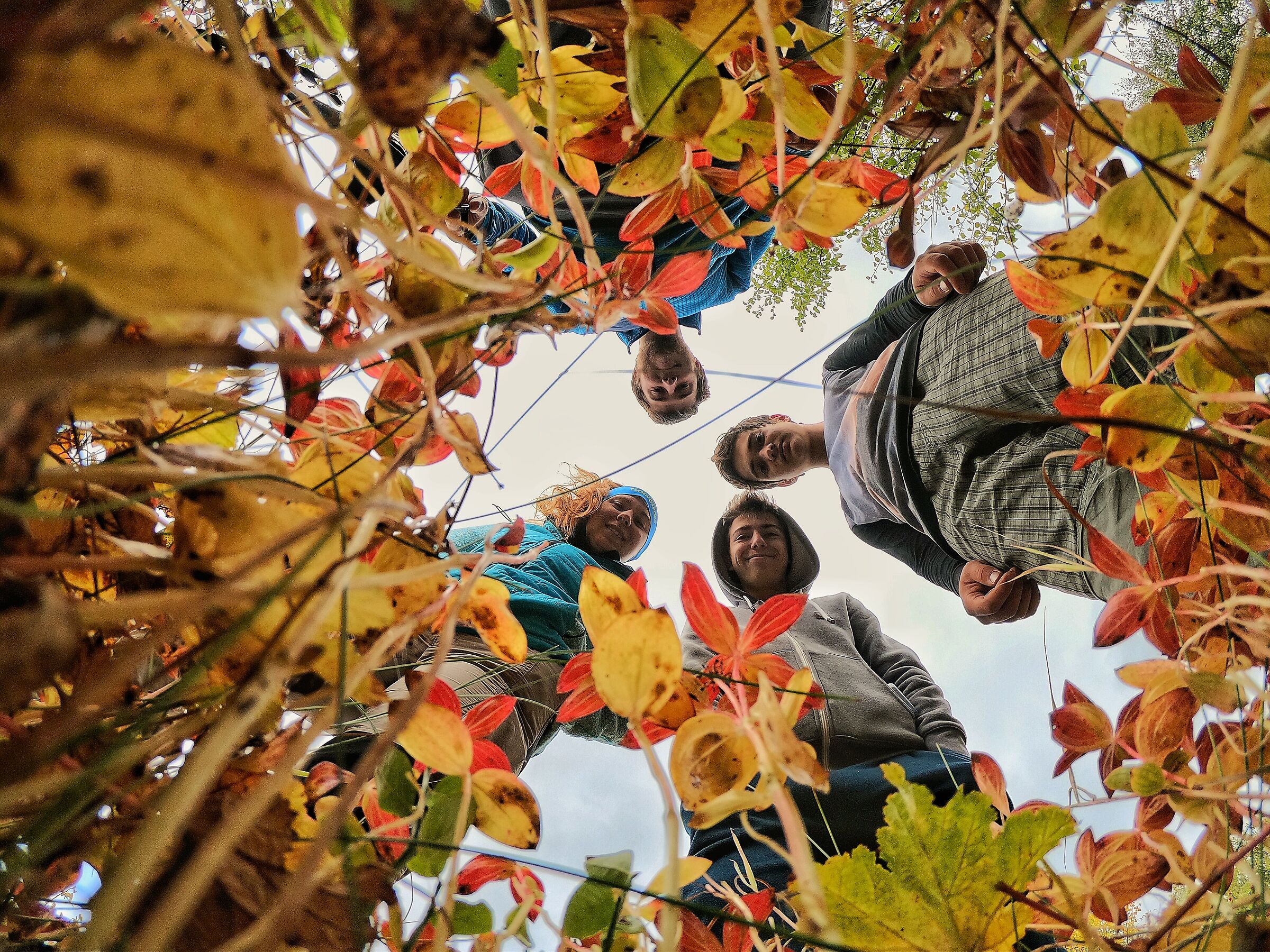 A look towards the center of the earth