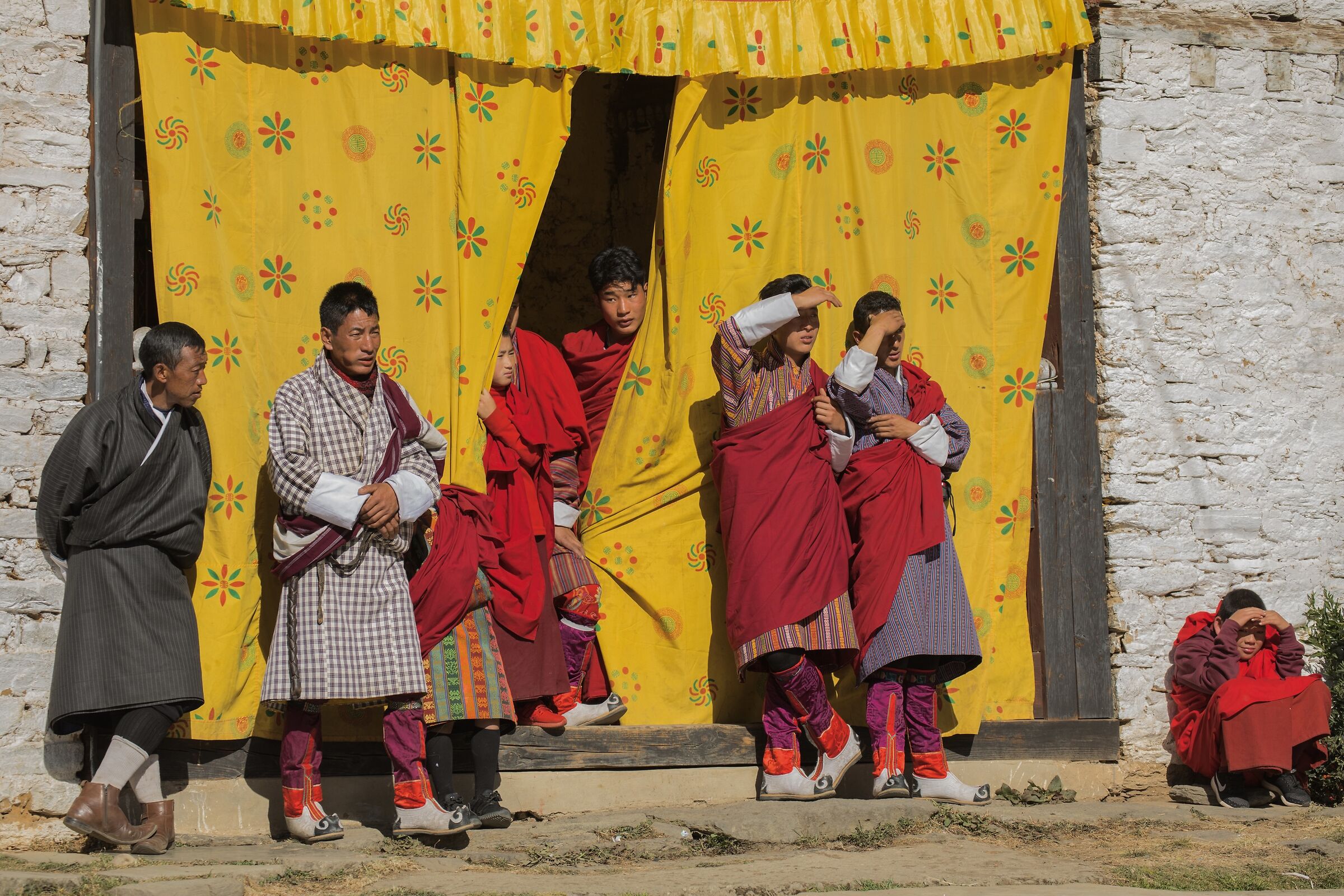 Alla festa del paese