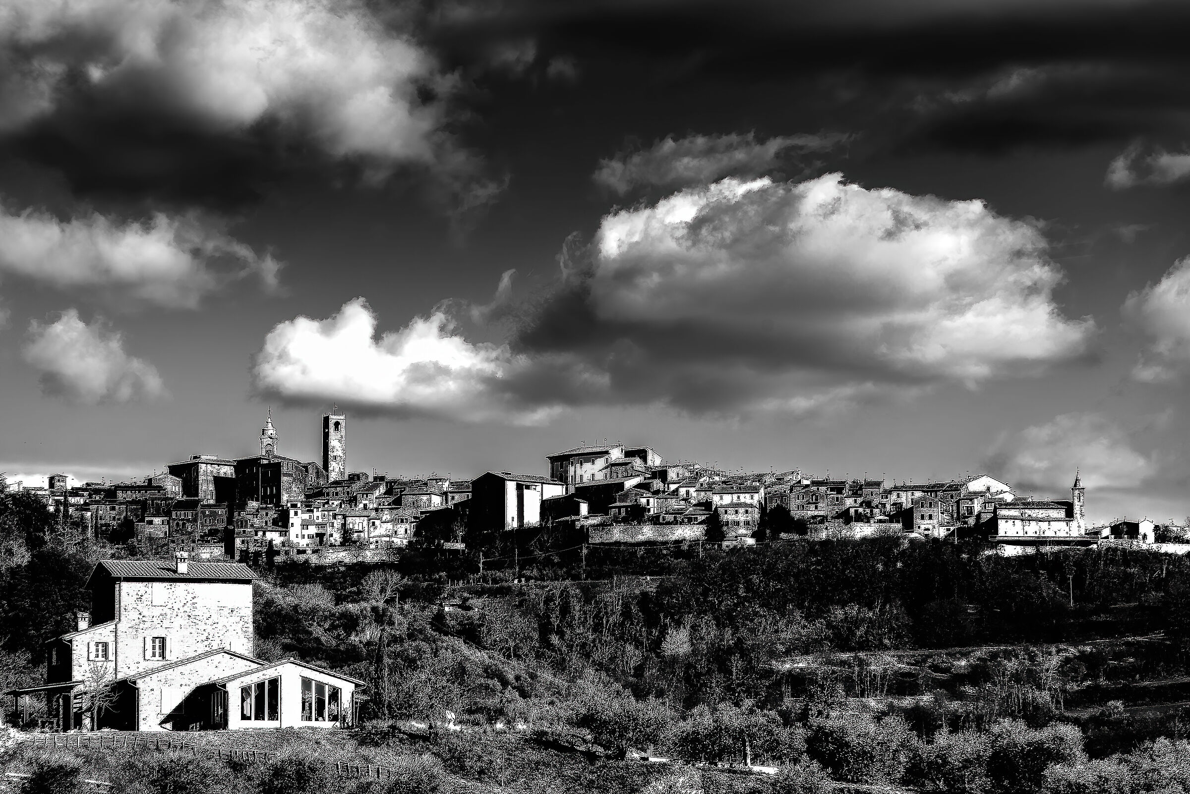 citta' della pieve b&n