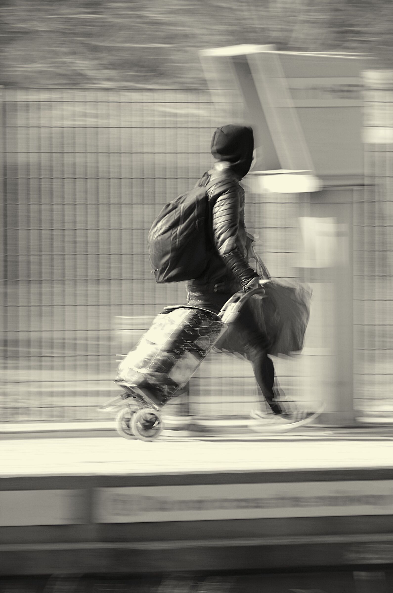 In station n.3 - Presto, that we lose the train ... !