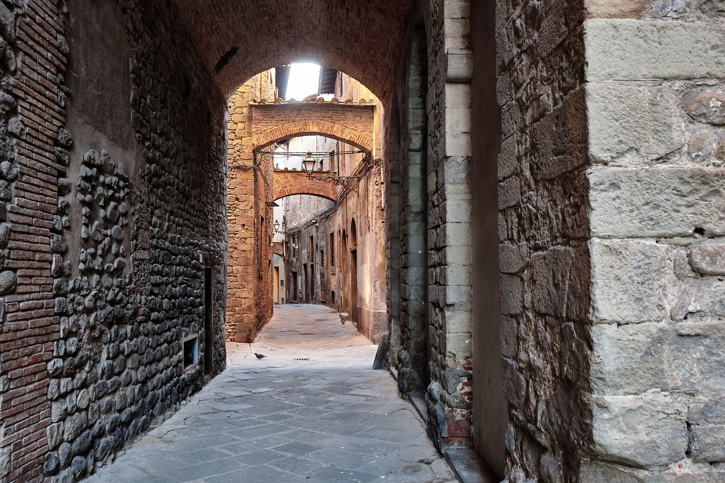 Pistoia - The alleys behind the Duomo